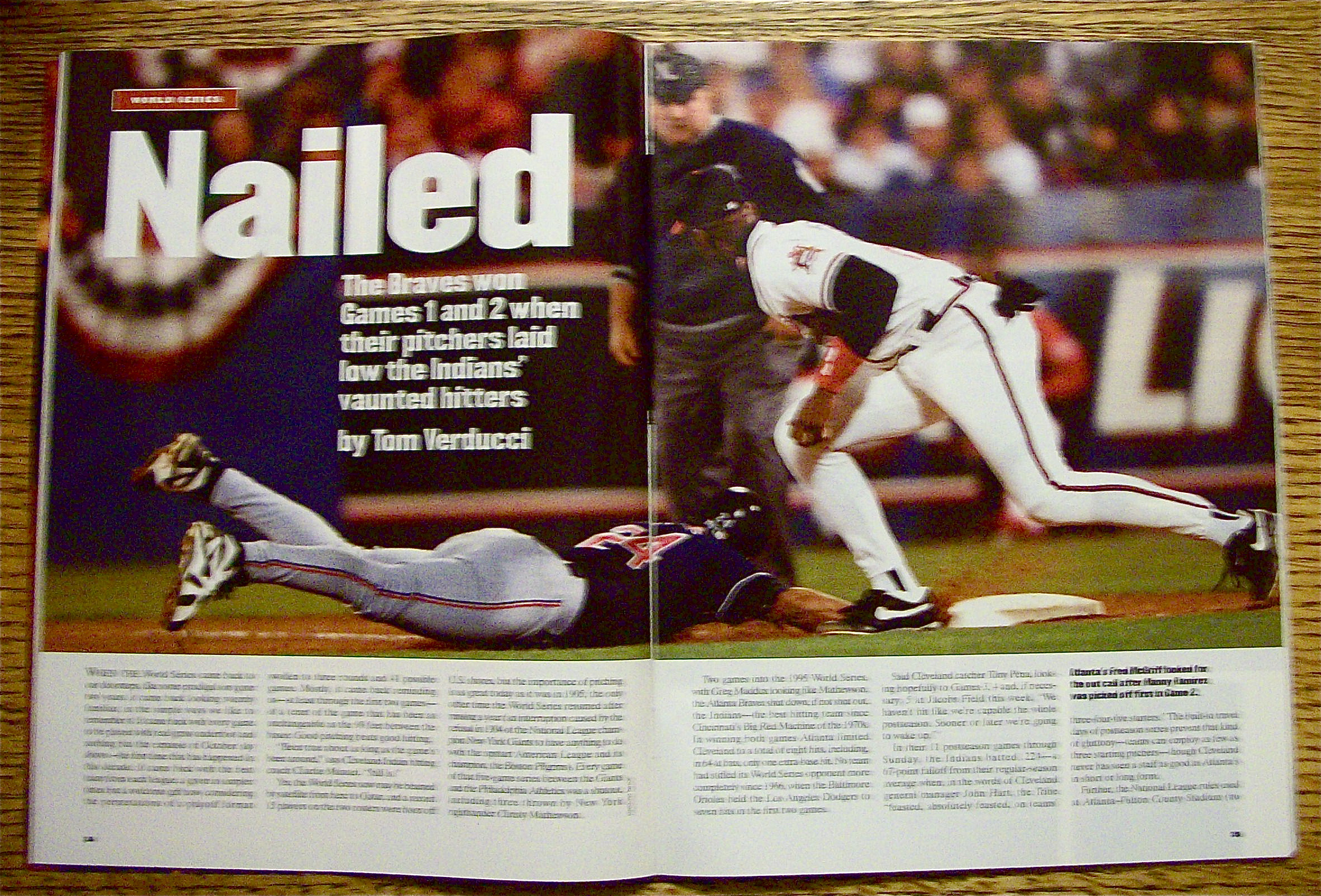 Sports Illustrated Magazine-October 30, 1995-Bo Jackson