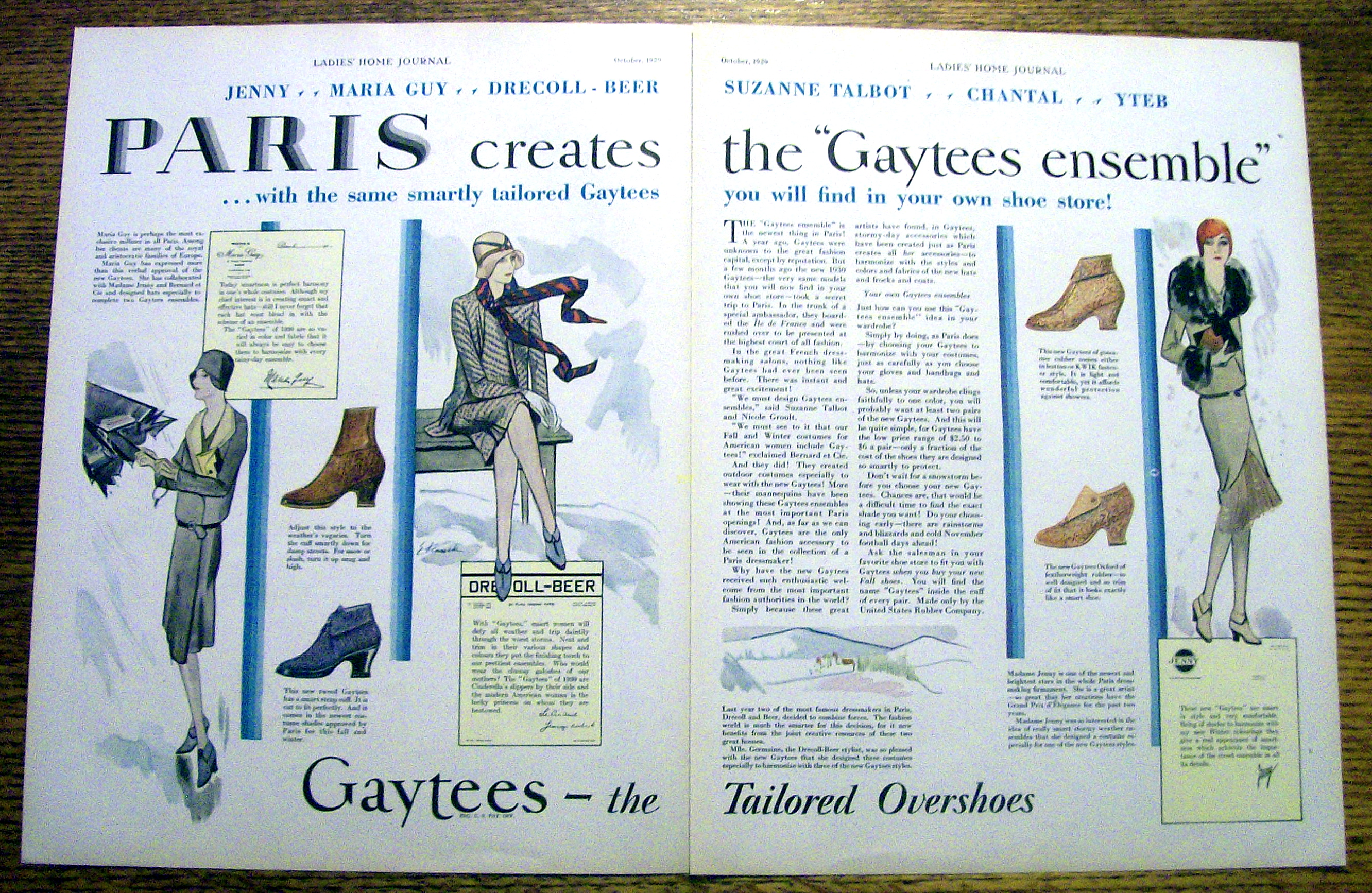 1929 Paris Gaytees Clothing