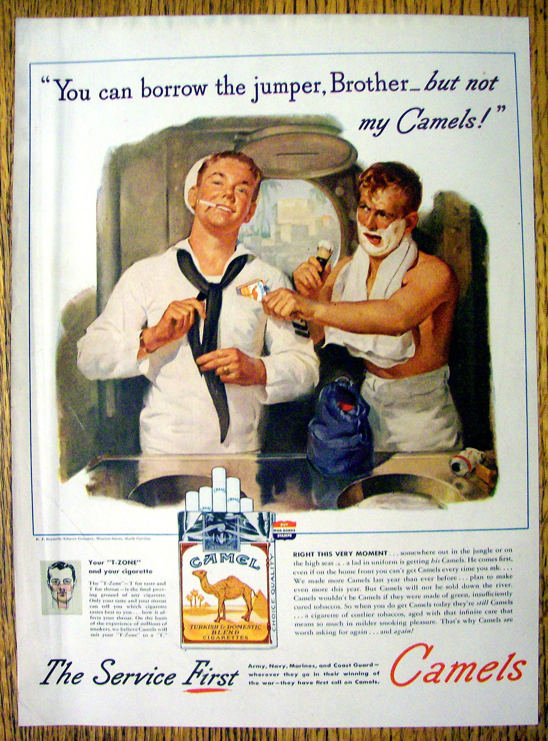 1945 Camel Cigarettes