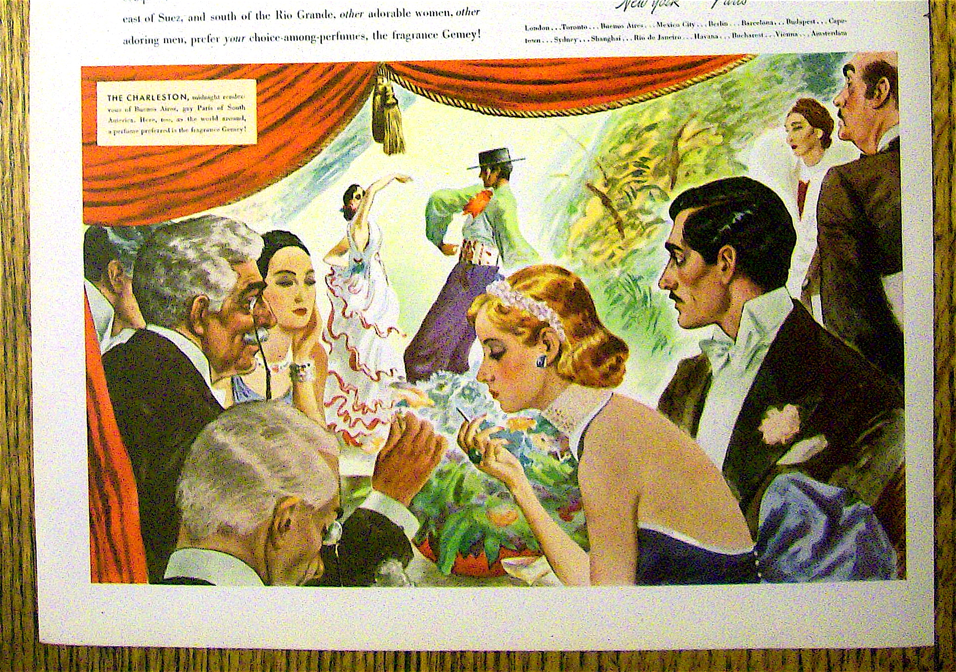 1936 Gemey Perfume with The Charleston