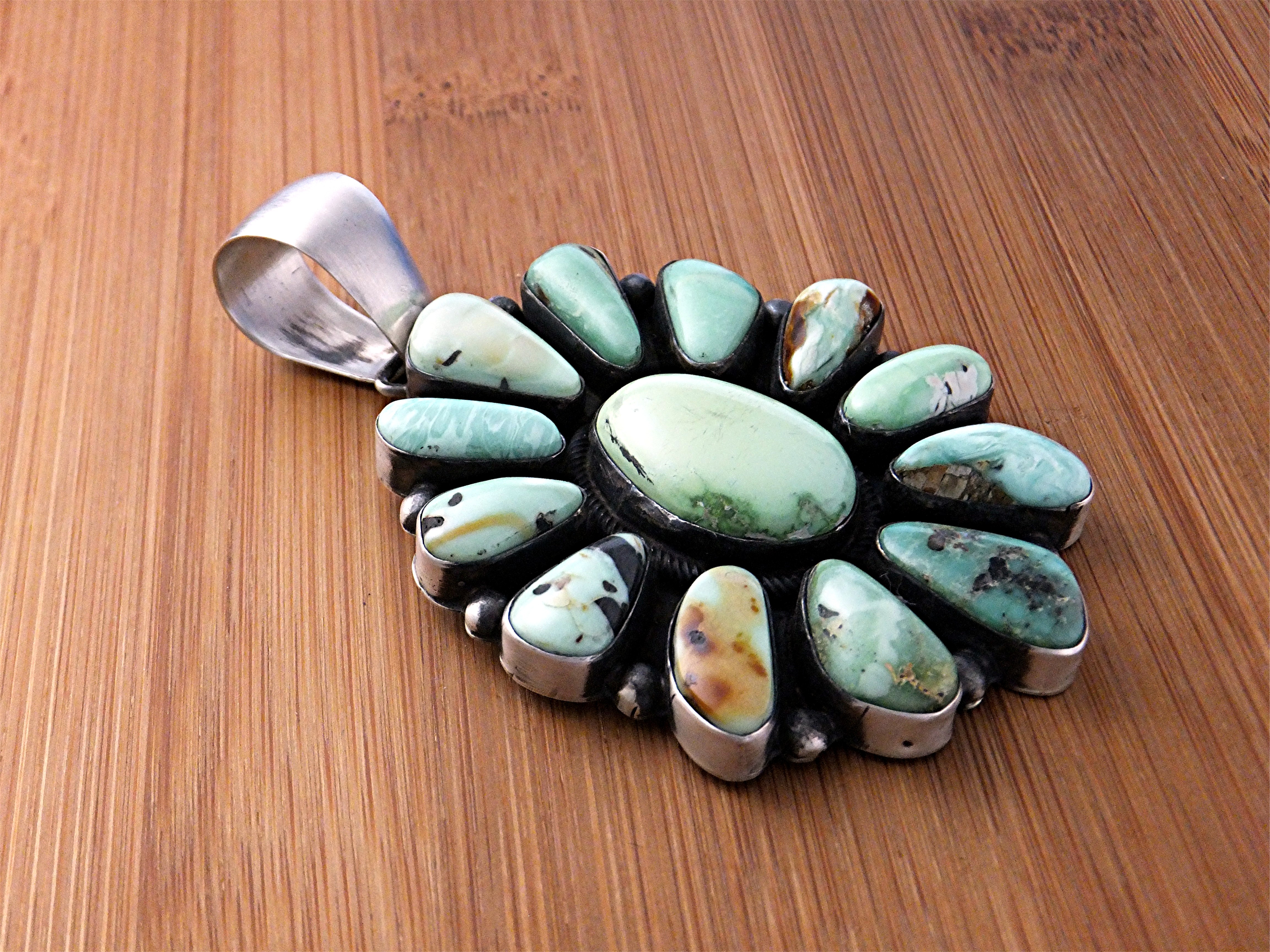 Native American Sterling Silver Orville Jack Turquoise