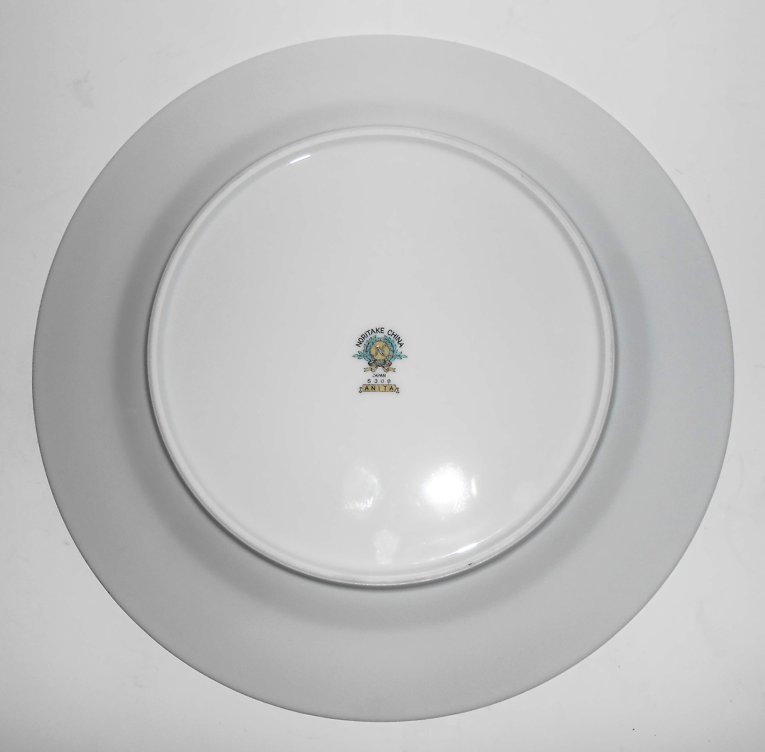 Noritake Porcelain China 5309 Anita Dinner Plate