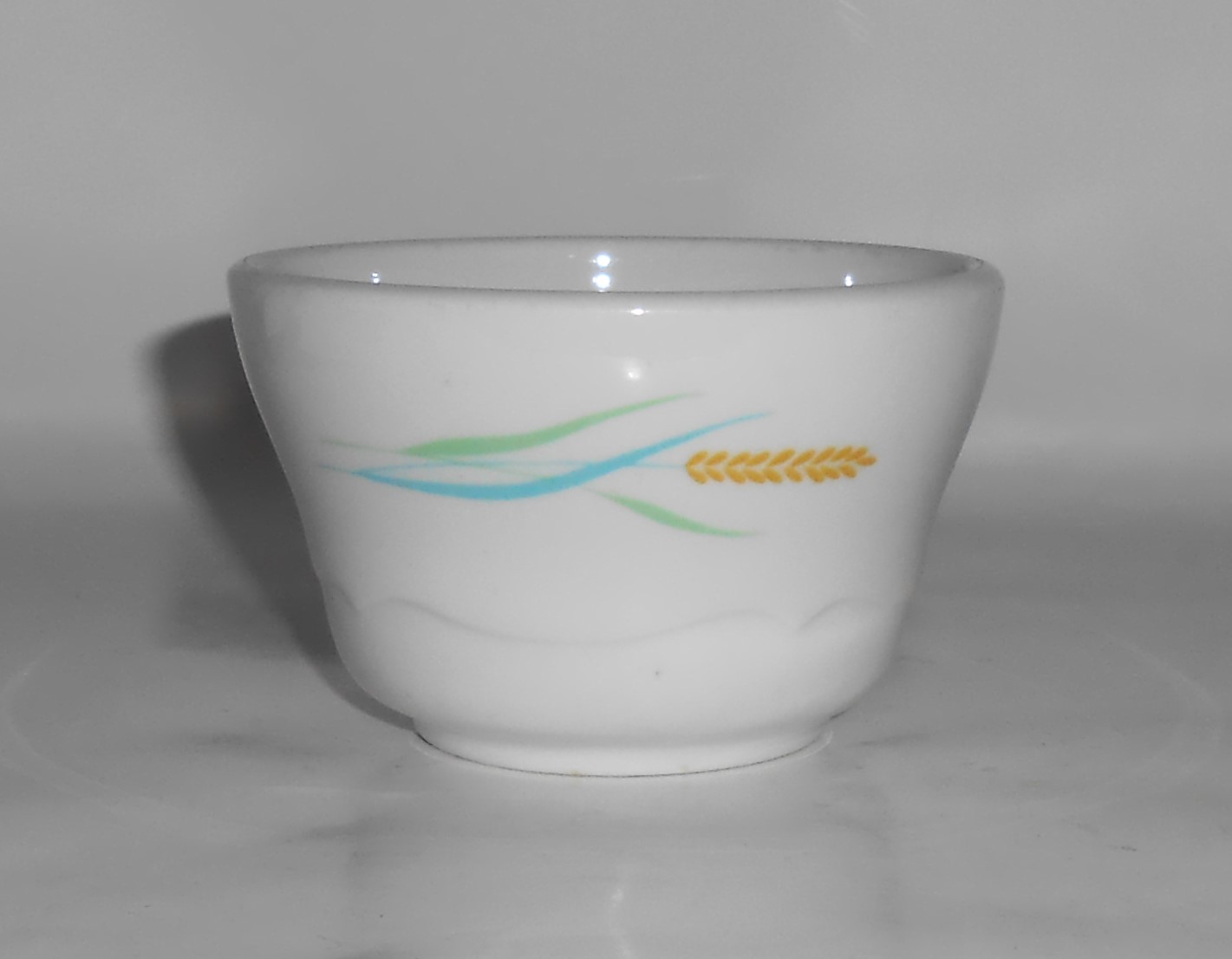 Shenango Restaurant Ware China Wheat Custard Cup