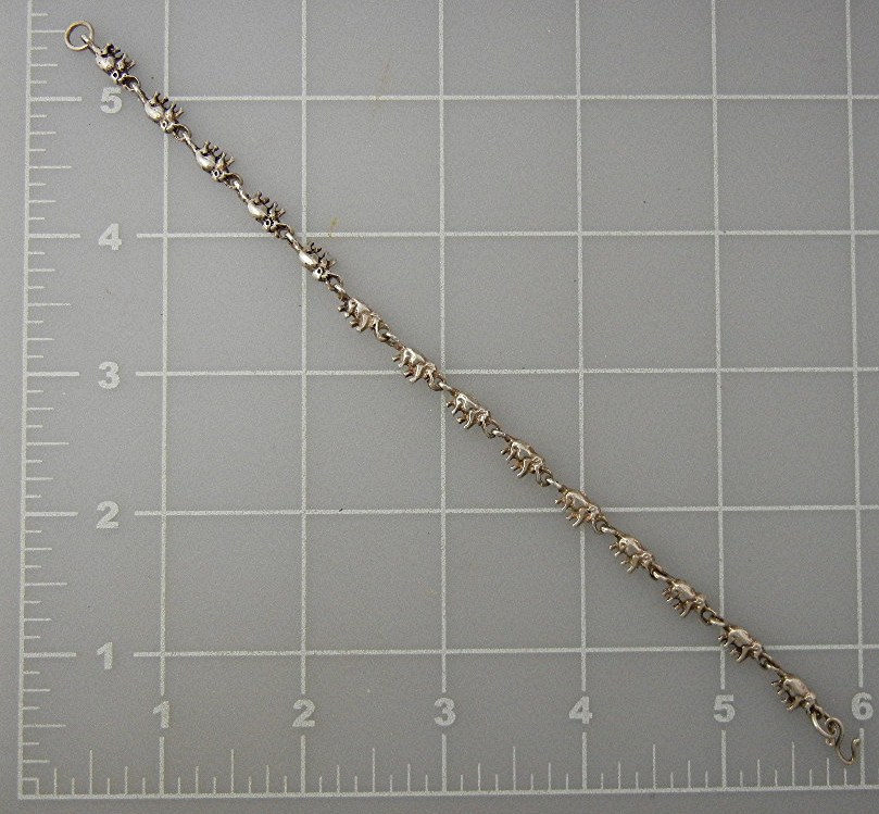 Bracelets Sterling Silver Elephants (2)