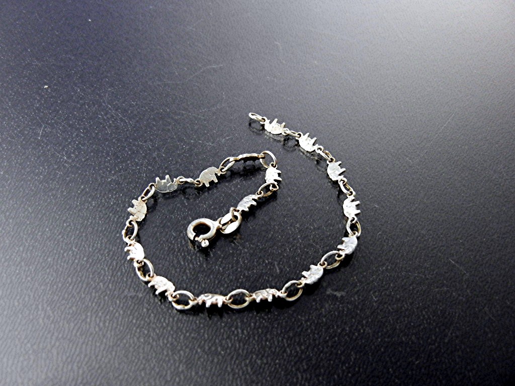 Bracelets Sterling Silver Elephants (2)