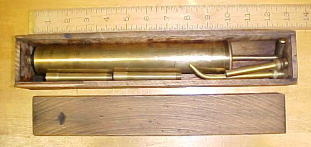 FAICHNEY Motor Oiler Grease Gun Brass BOULEVARD Rare!