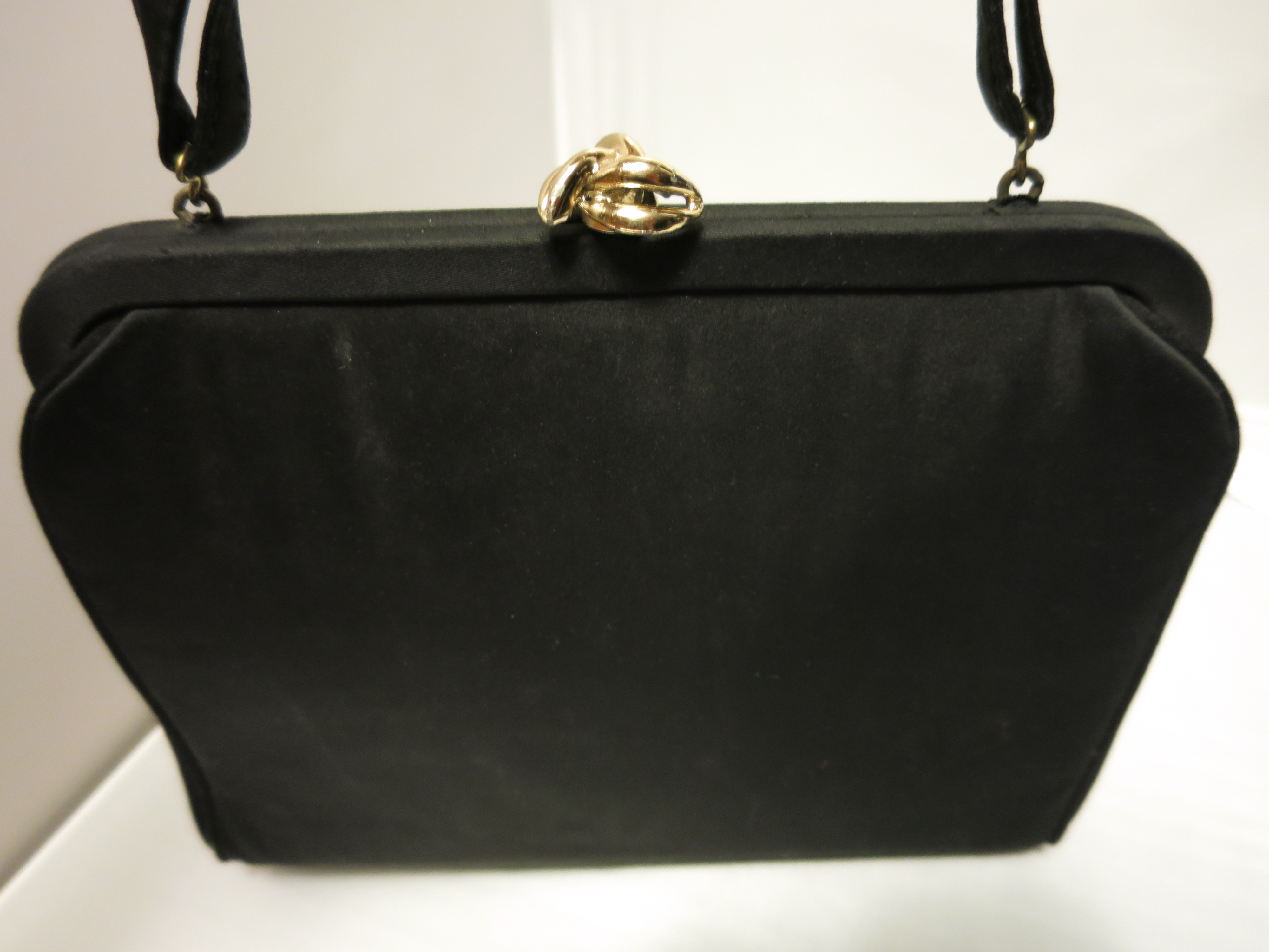 Vintage H L USA Harry Levine Black Purse Change Purse