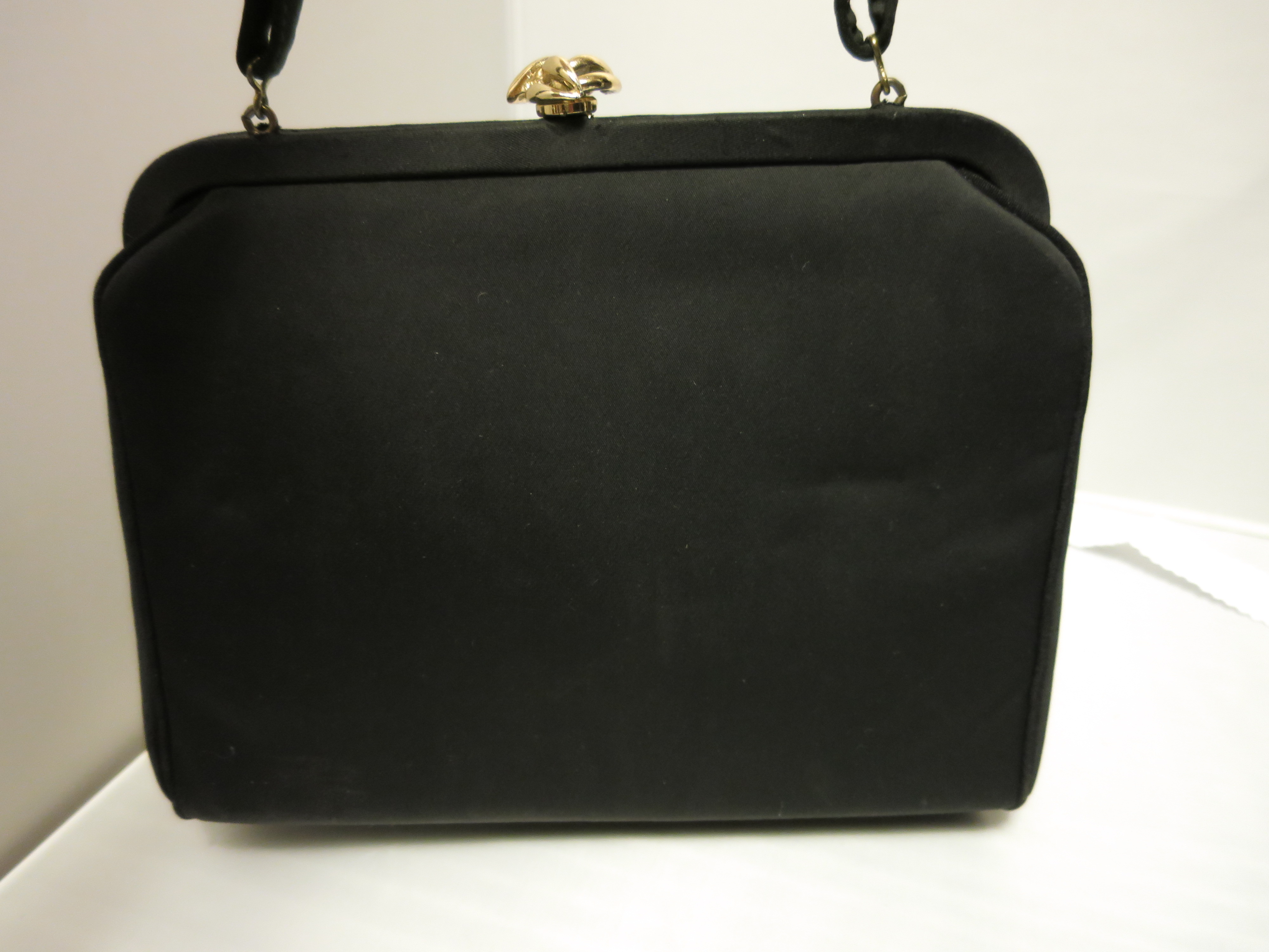 Vintage H L USA Harry Levine Black Purse Change Purse