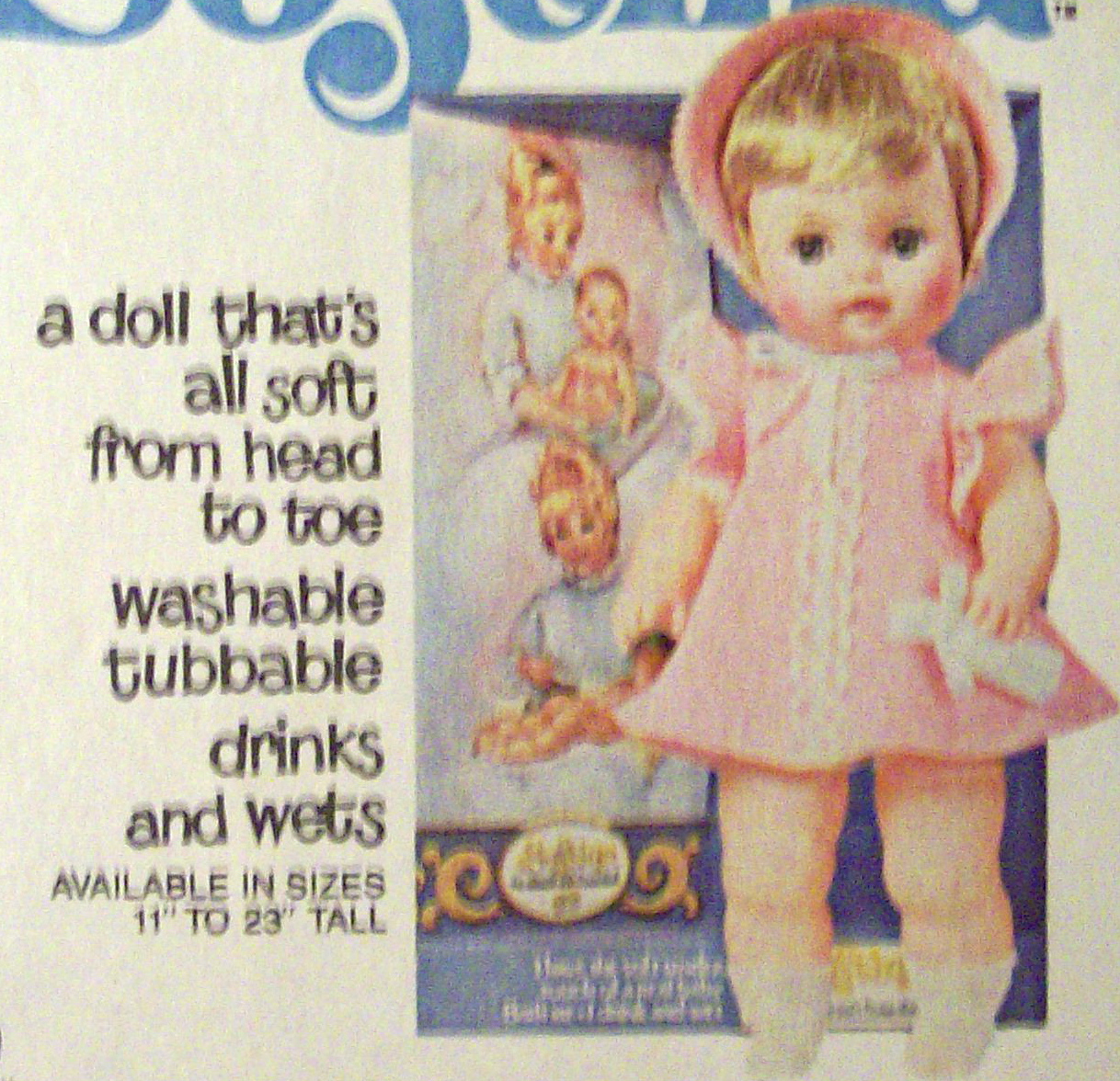 1977 Softina with the Doll That's Soft From Head To Toe