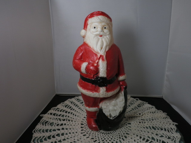 Vintage Dapol Industries Santa Blow Mold No Plug 12 1/4 inches ta