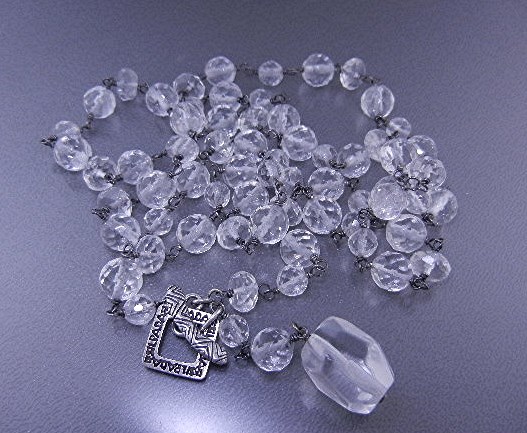Silpada Sterling Silver Crystal Bead Necklace Retired.