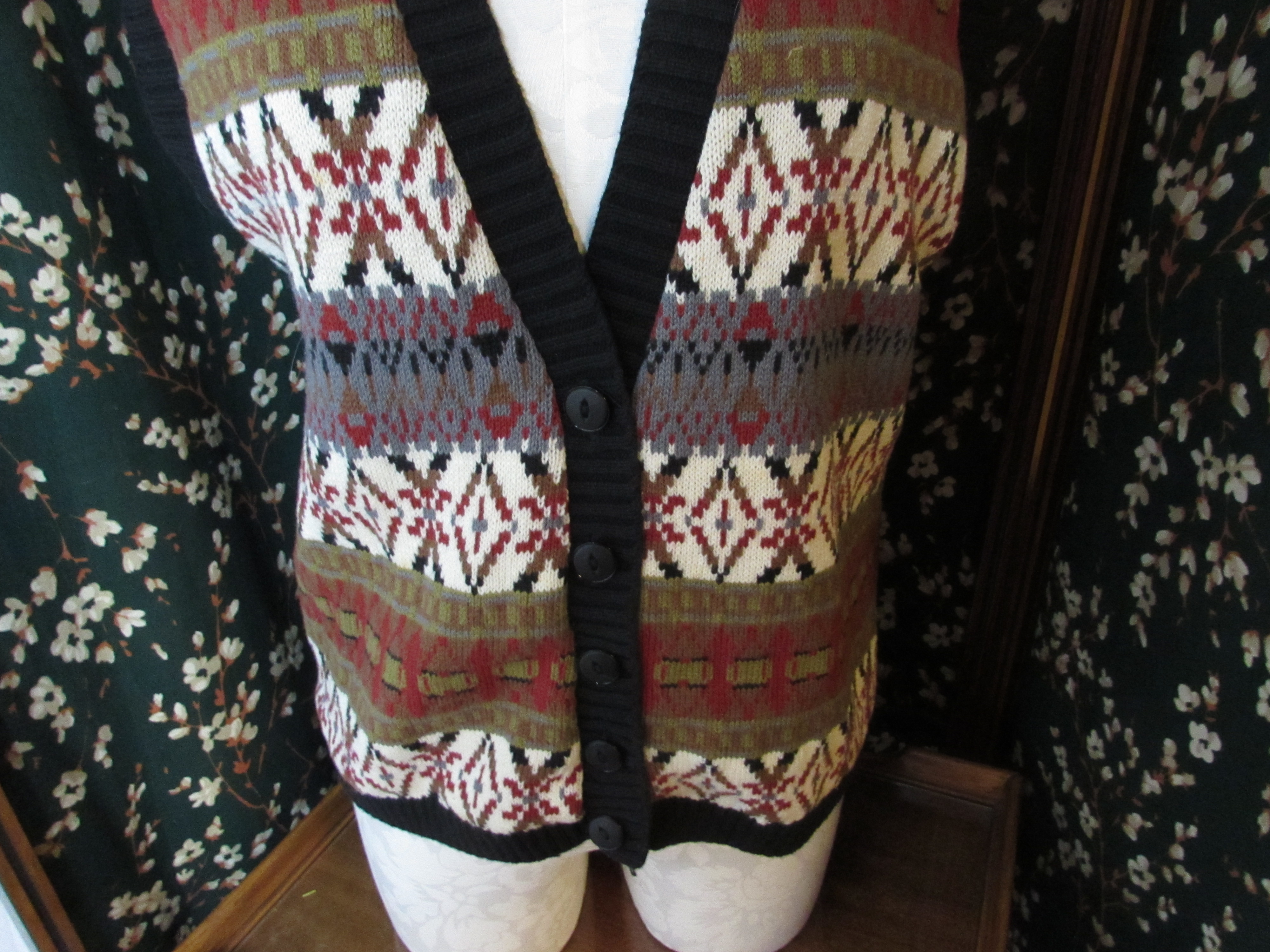 Beldoch Popper Vest Women's Size Large Cotton