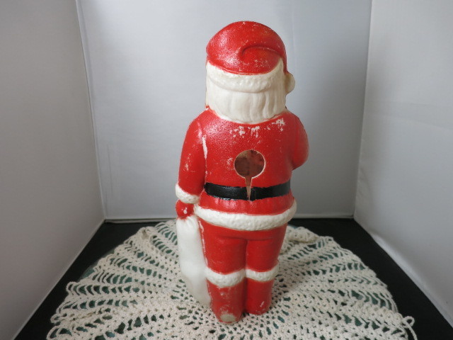 Vintage Dapol Industries Santa Blow Mold No Plug 12 1/4 inches ta