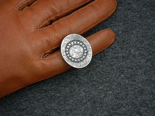 Ring Sterling Silver Crystal SILPADA