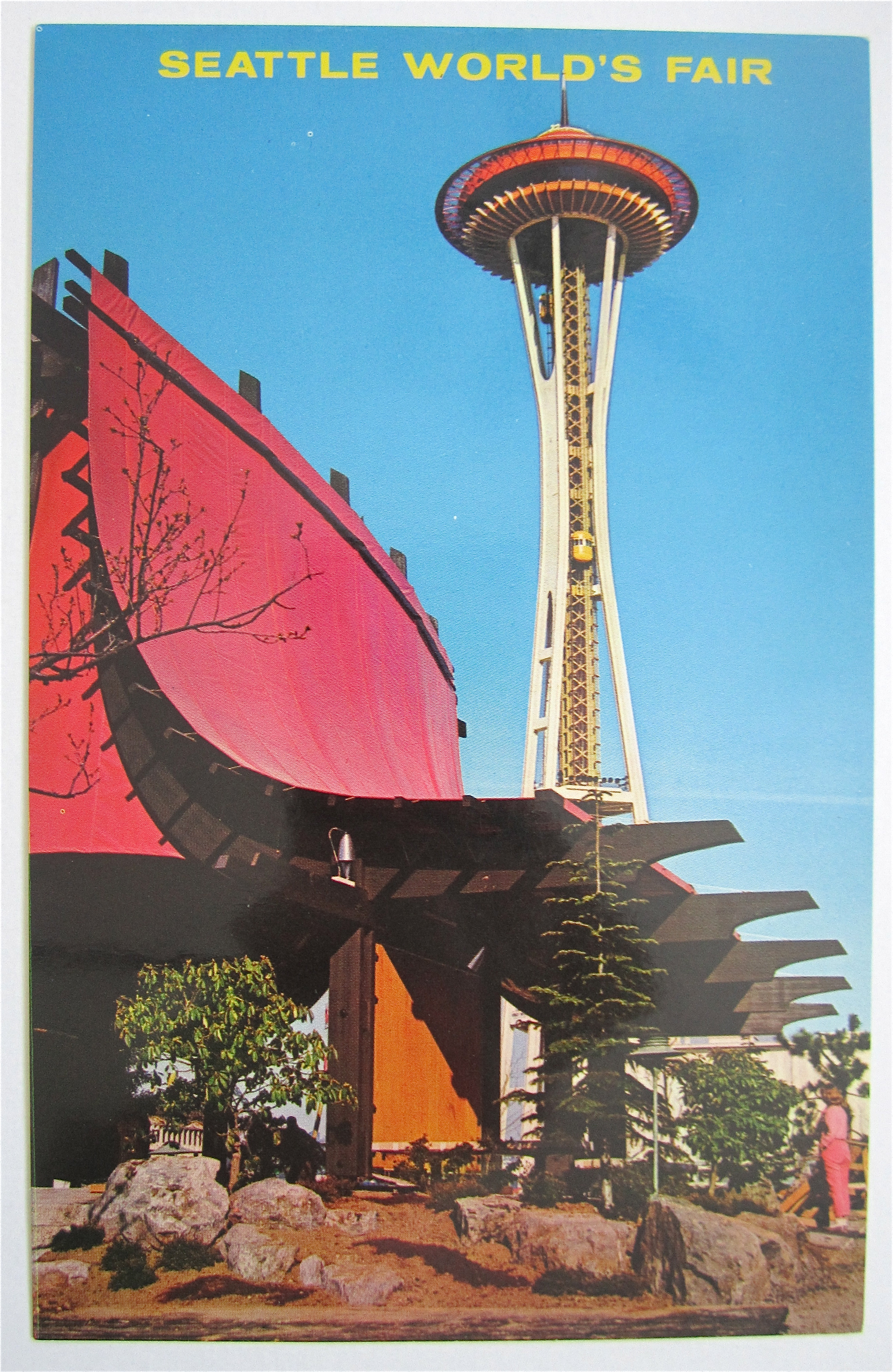 Space Needle, Seattle World's Fair Postcard