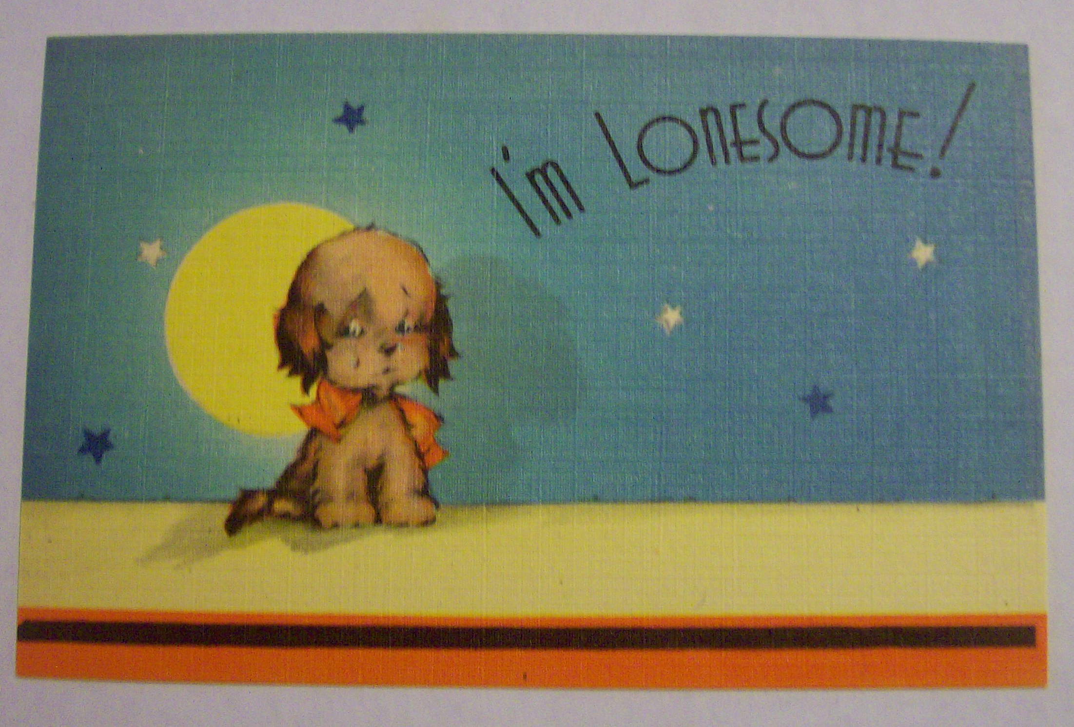 I'm Lonesome Postcard