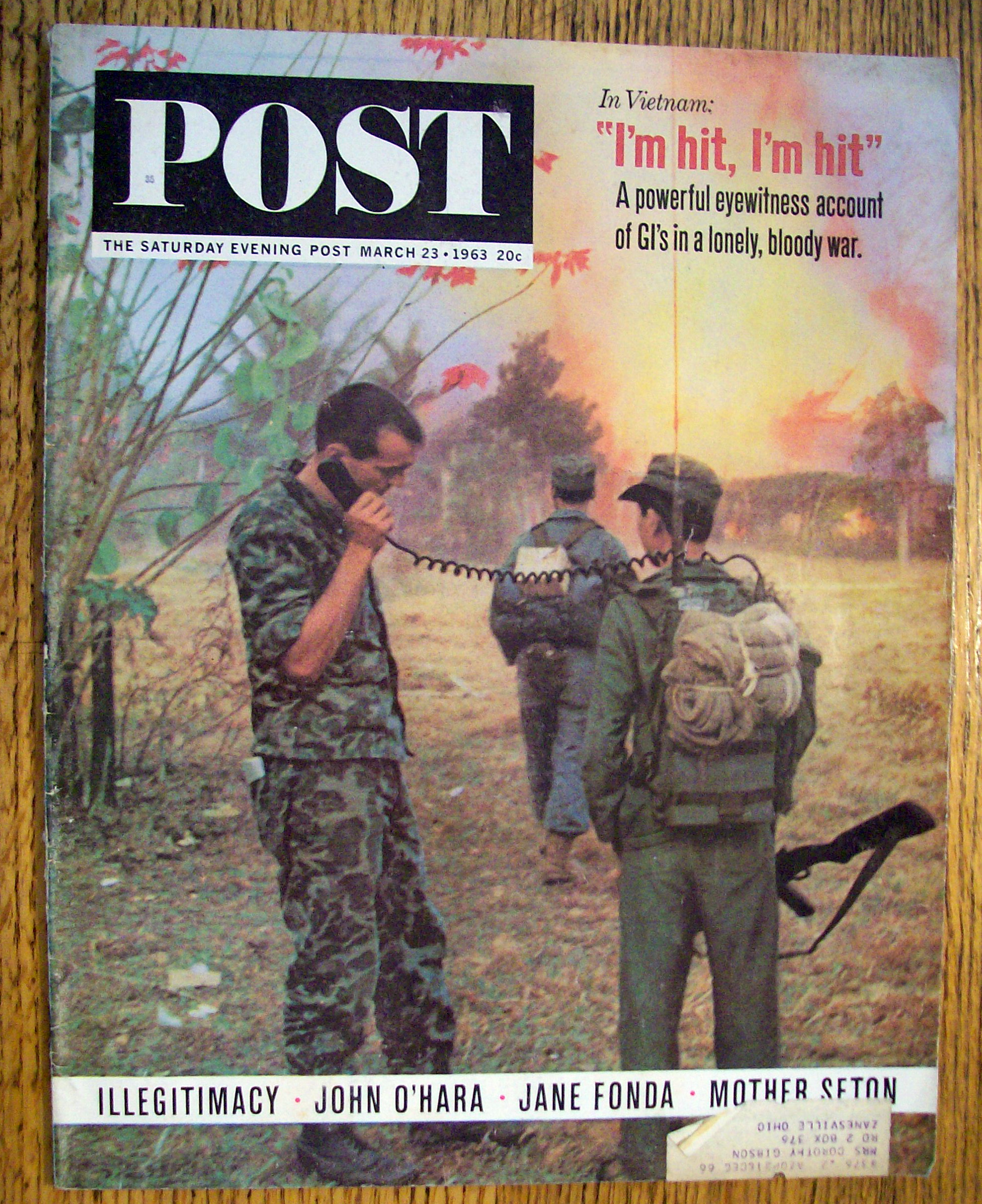 Saturday Evening Post March 23, 1963 In Vietnam