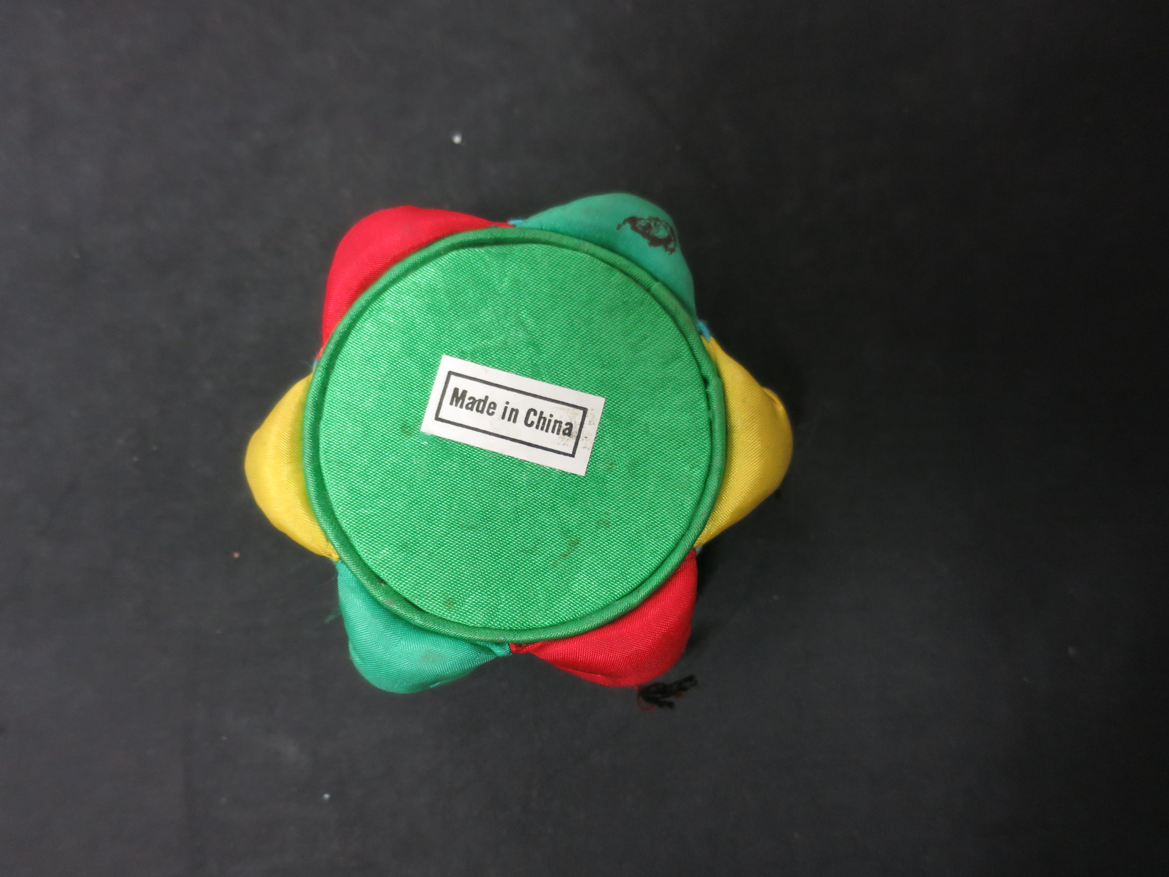 Vintage Pin Cushion Pin Box Oriental 6 heads sewing