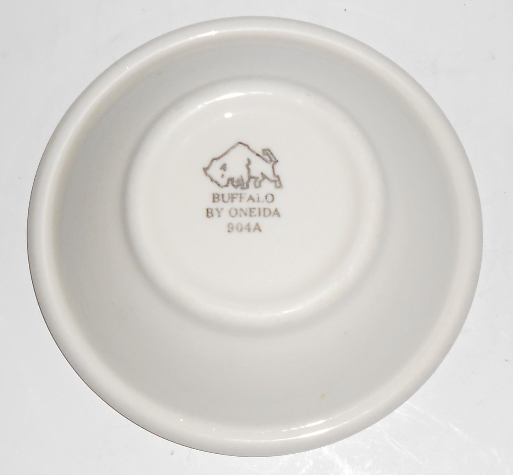 Buffalo China Restaurant Ware Red Decorated Sauce / Fru