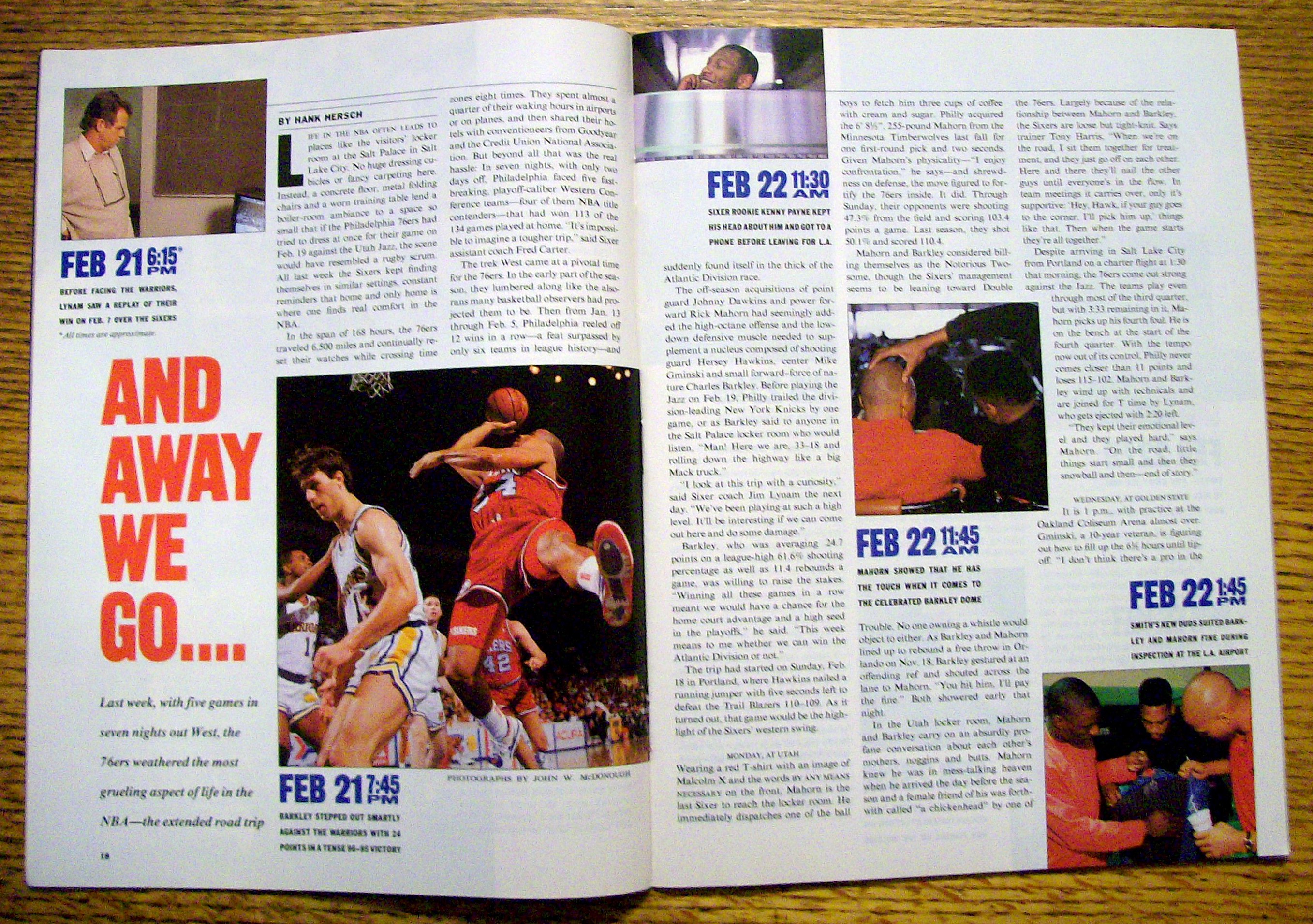 Sports Illustrated Magazine-March 5, 1990-Gary Payton