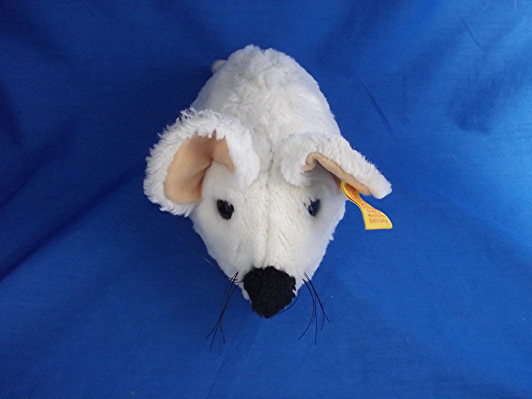 Steiff Cosy Fiep Mouse 5393/15 Cream 1981-85 Button