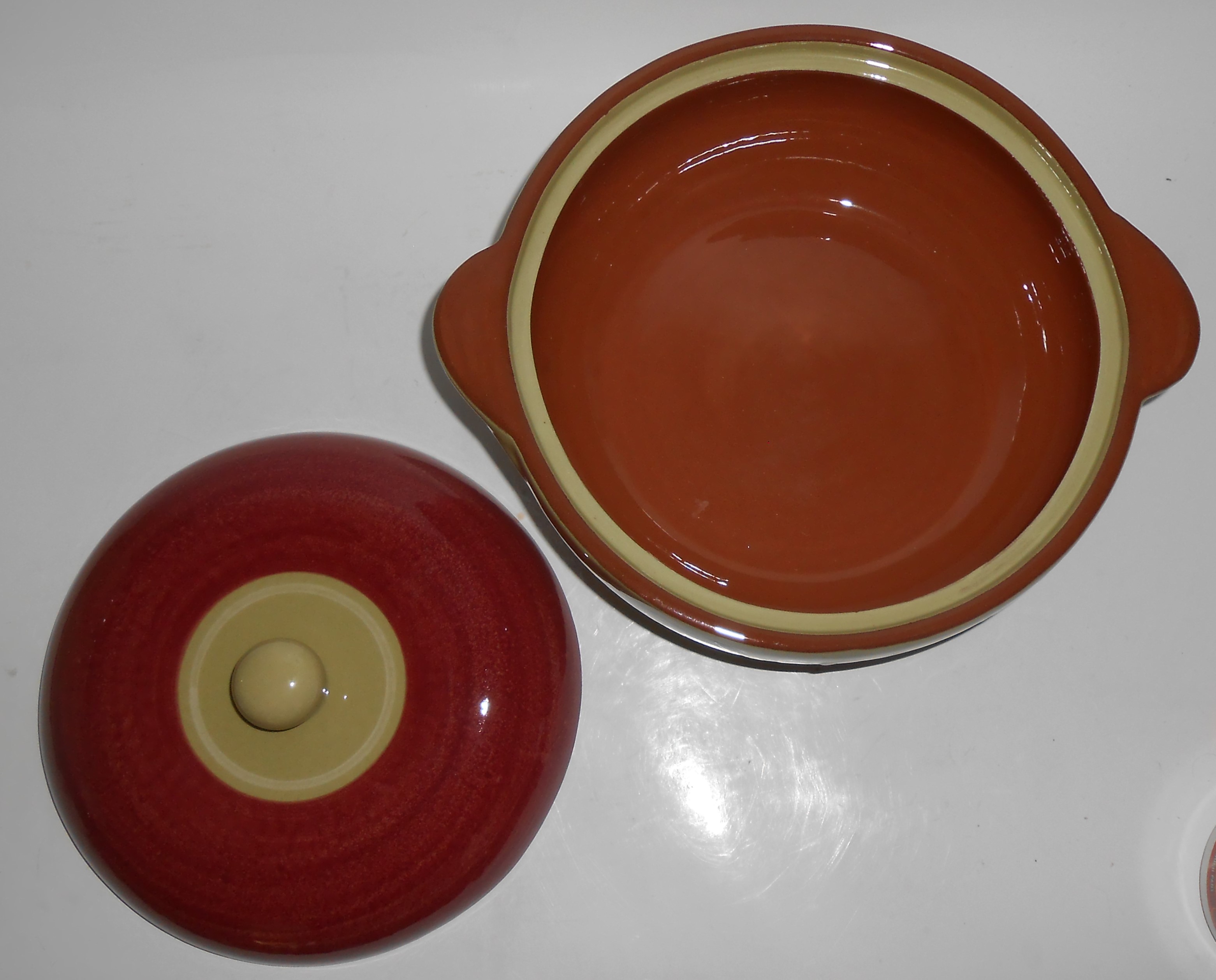 Stangl Pottery Magnolia 1.25 Quart Casserole