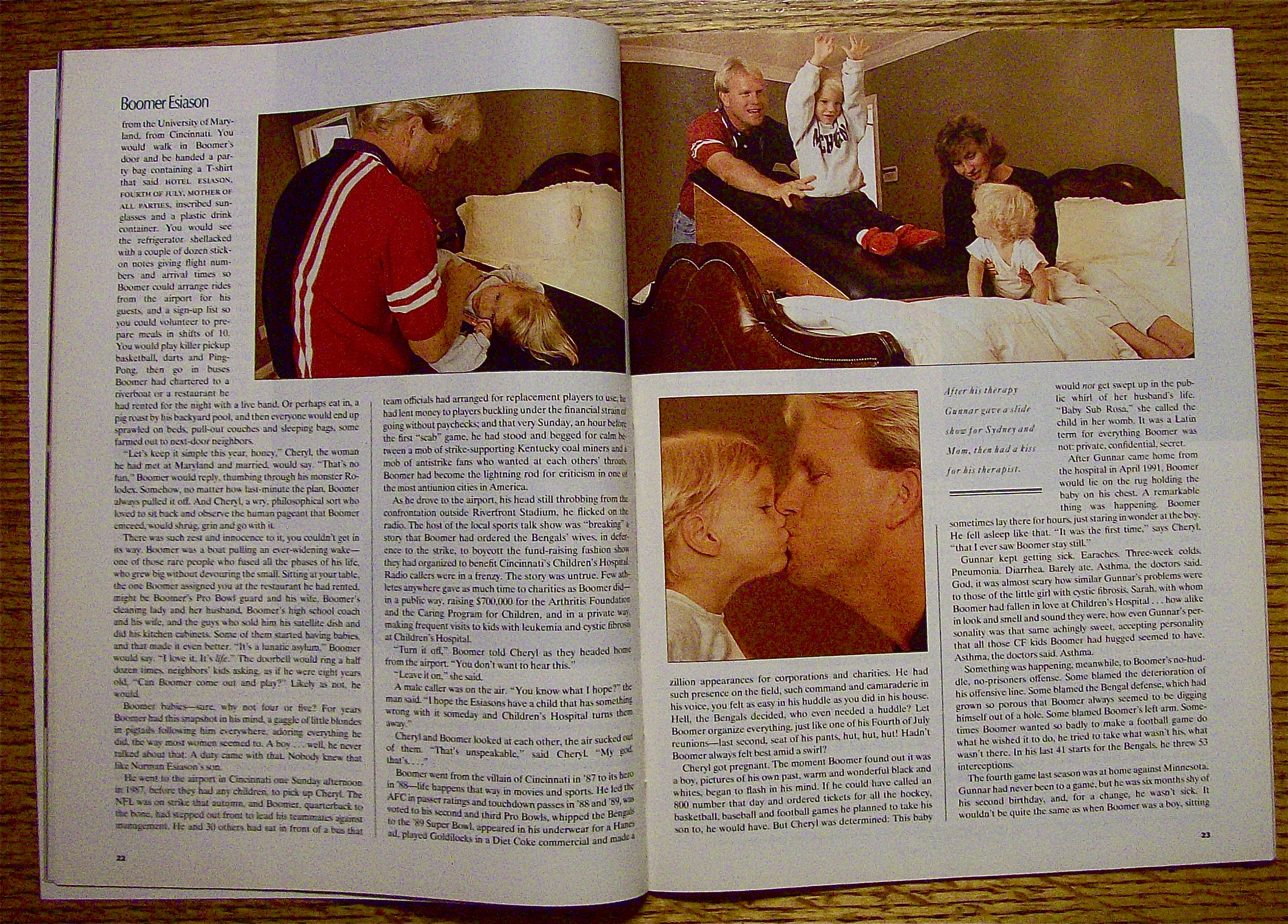 Sports Illustrated Magazine-October 4, 1993-B. Esiason