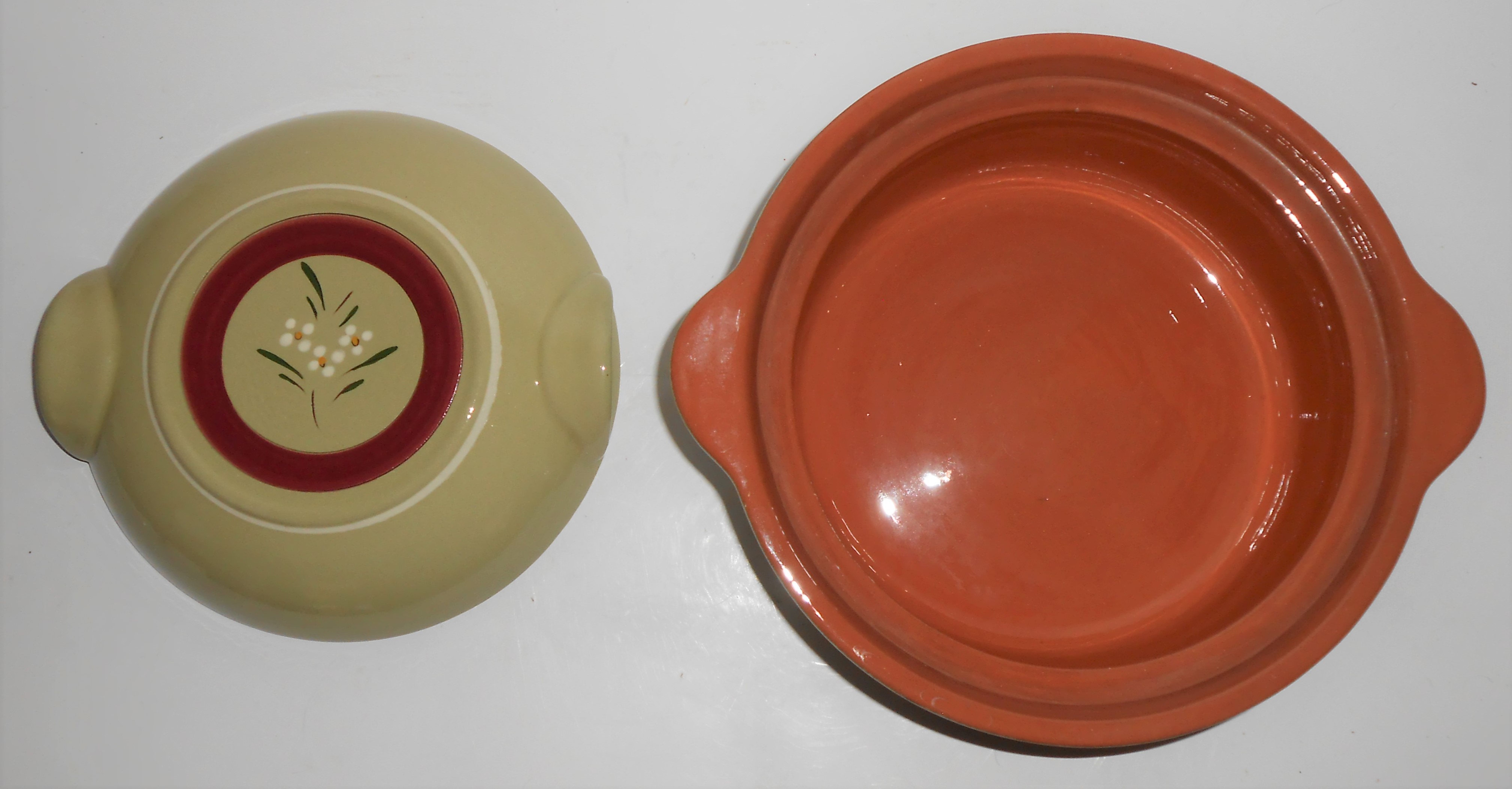 Stangl Pottery Magnolia 1.5 Quart Casserole