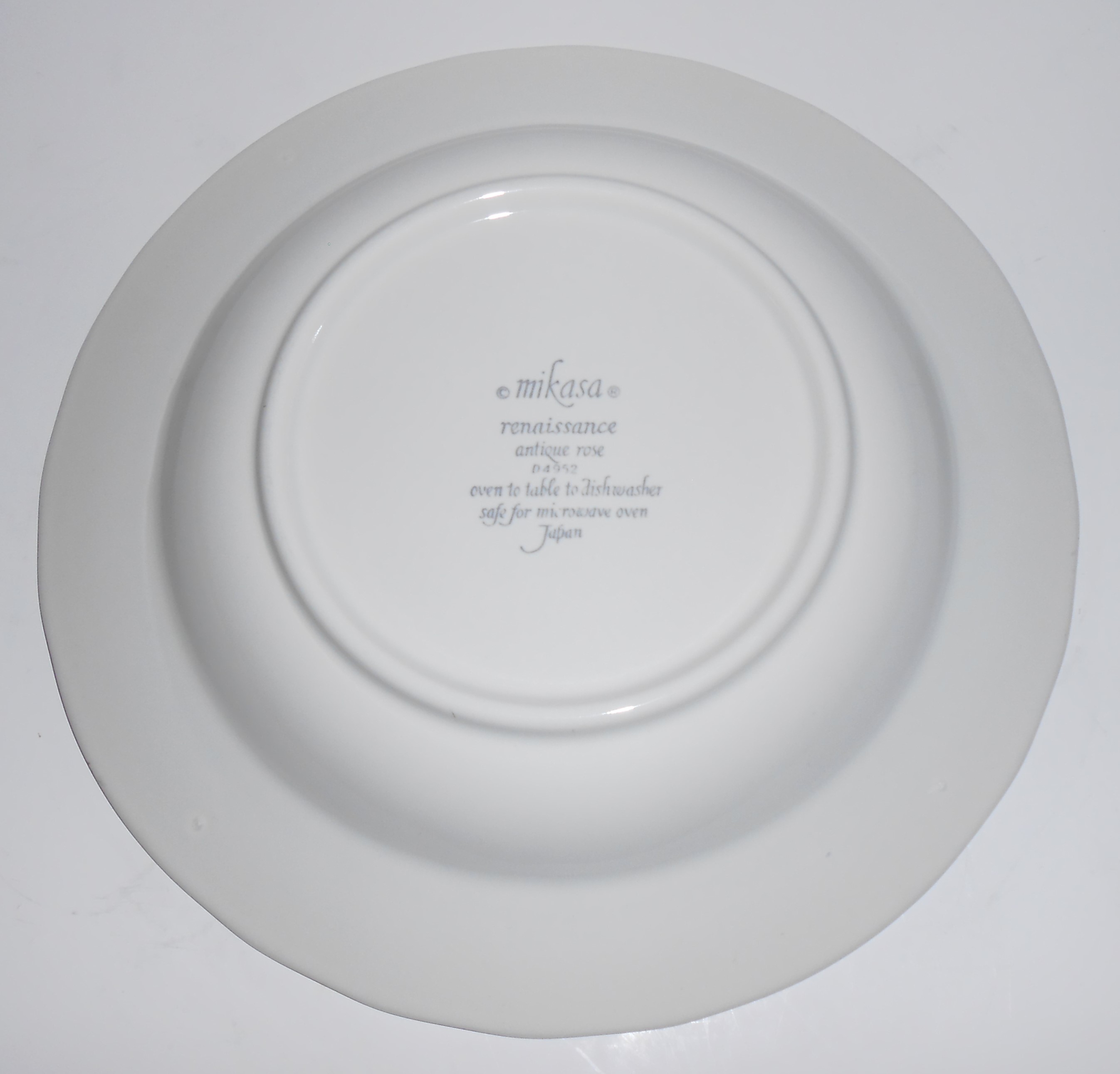 Mikasa China Antique Rose Rimmed Soup Bowl