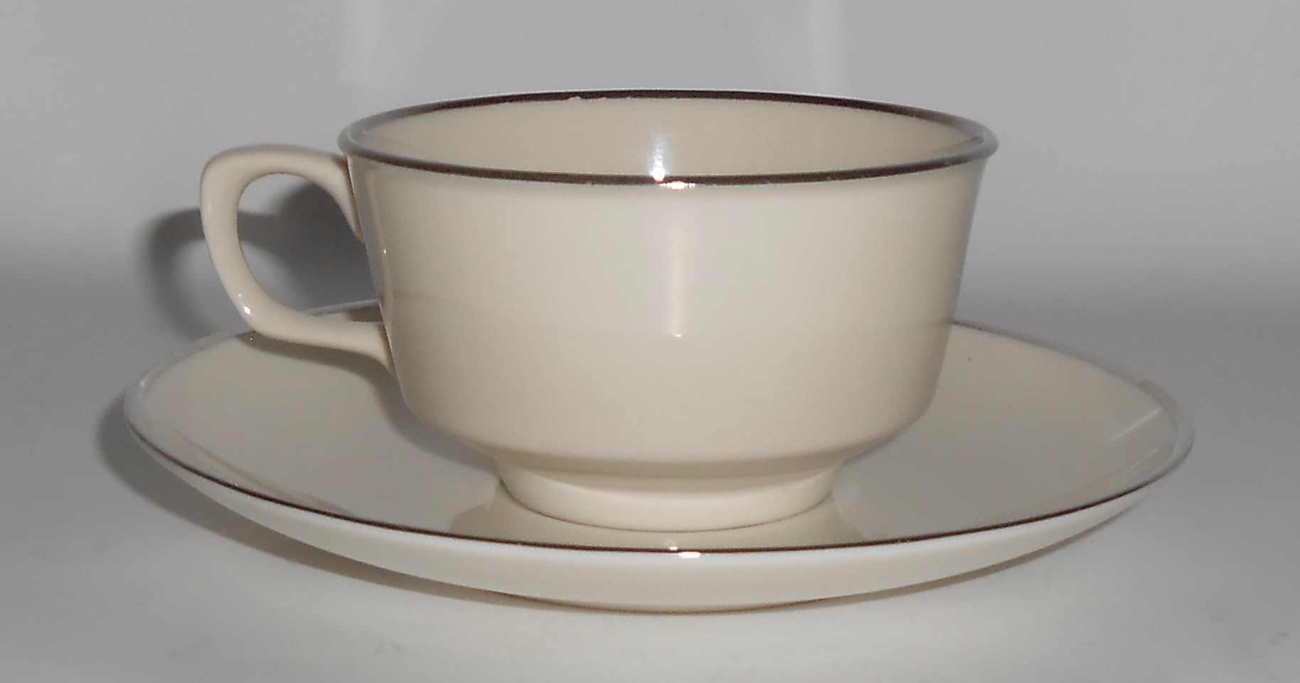 Franciscan Pottery Fine China 7000 Line Platinum Cup &
