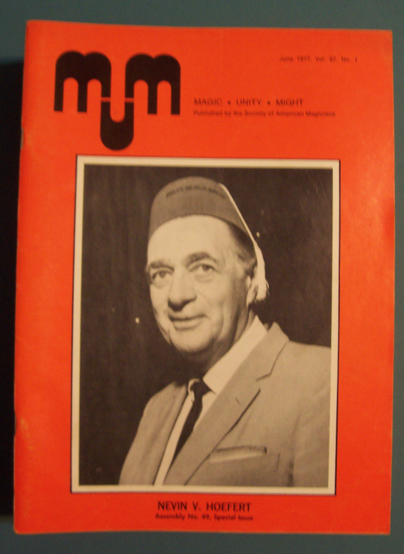 Magic Unity Might MUM Magician Magazine - June 1977
