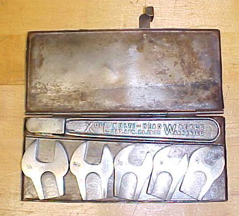Park Metalware Xcel Multiple Head Wrench Set + Metal Ca