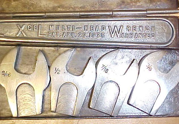 Park Metalware Xcel Multiple Head Wrench Set + Metal Ca