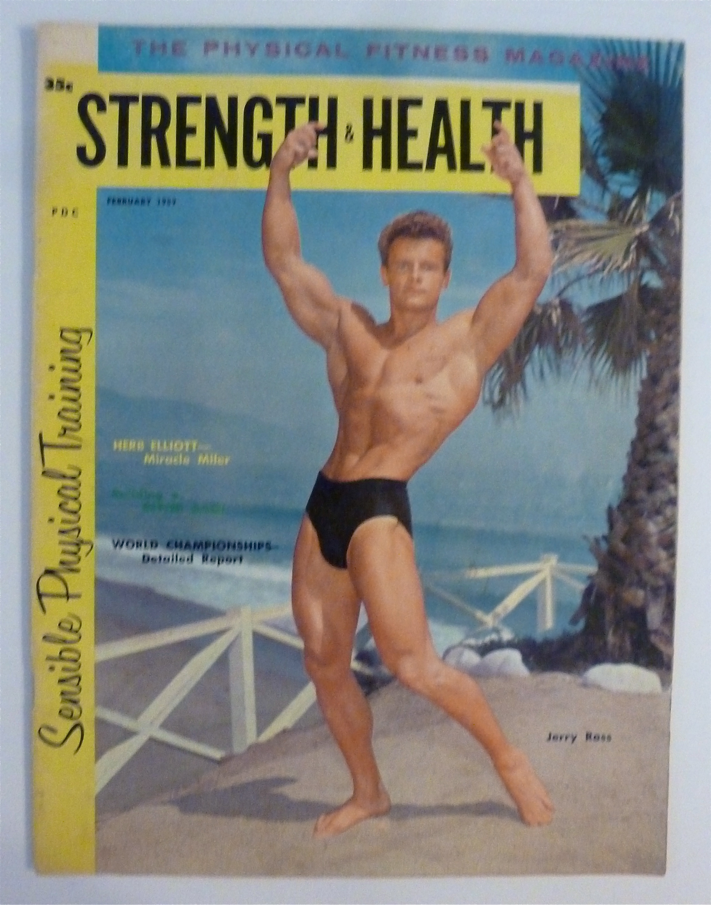 Strength & Health Magazine February 1959 Jerry Ross