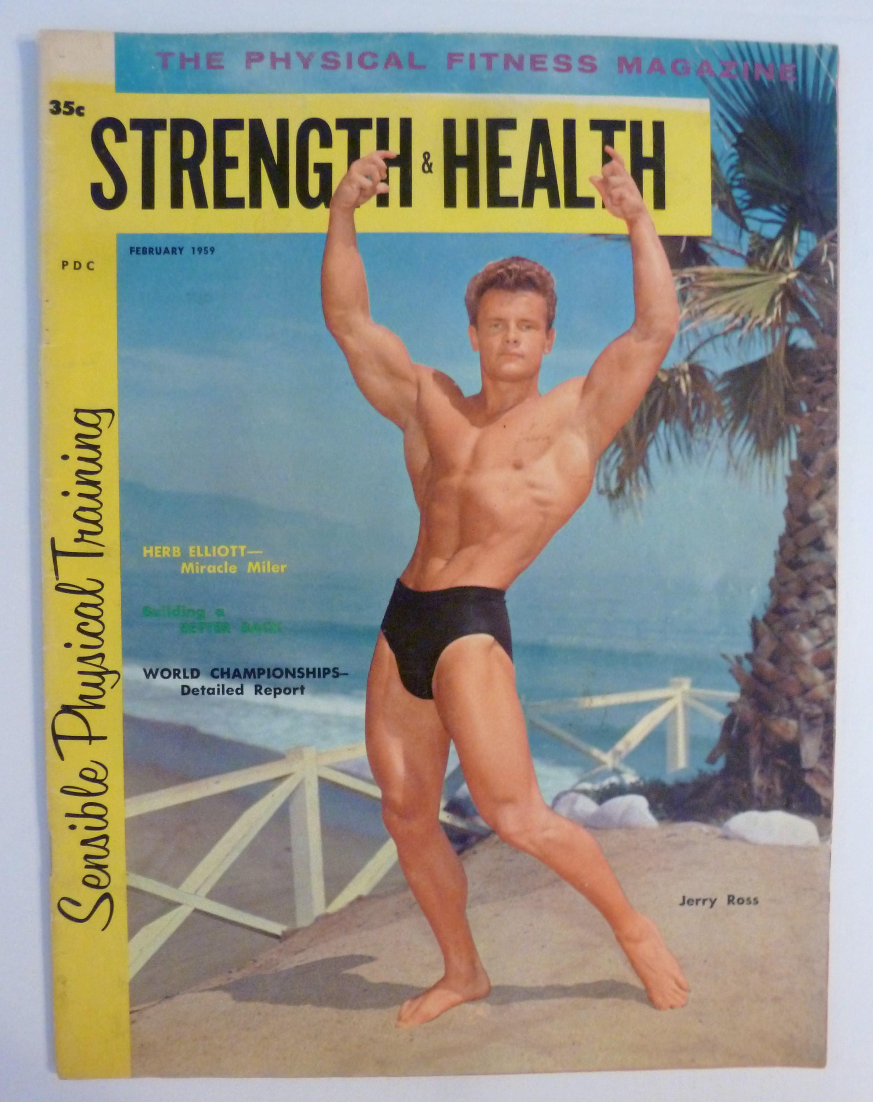 Strength & Health Magazine February 1959 Jerry Ross