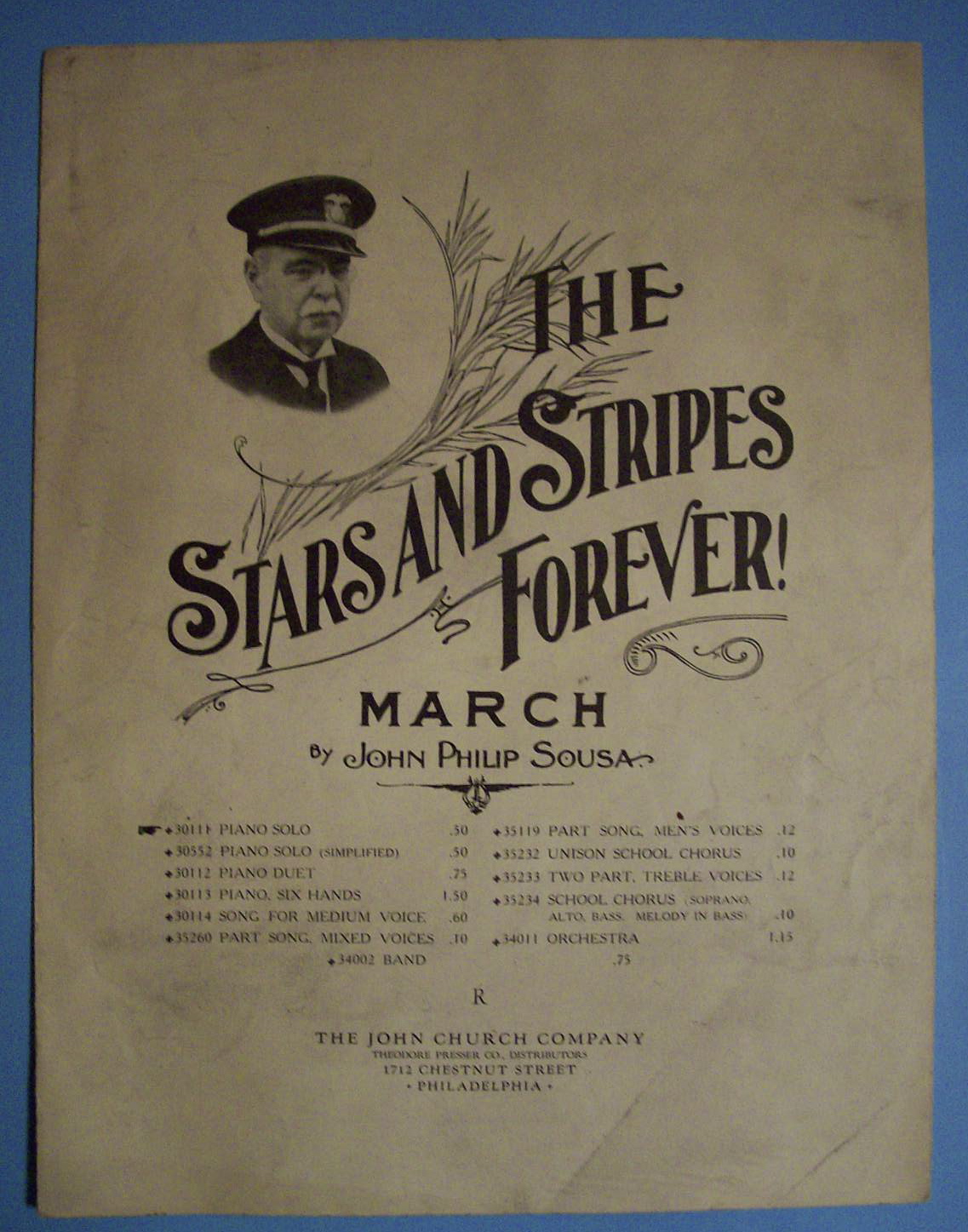 Sheet Music For 1897 More And More