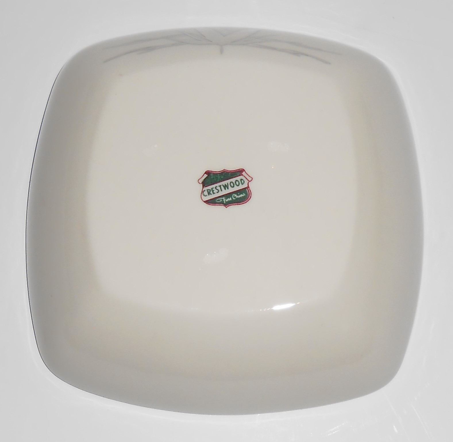 Crestwood China Company Silver Dawn Fruit Bowl