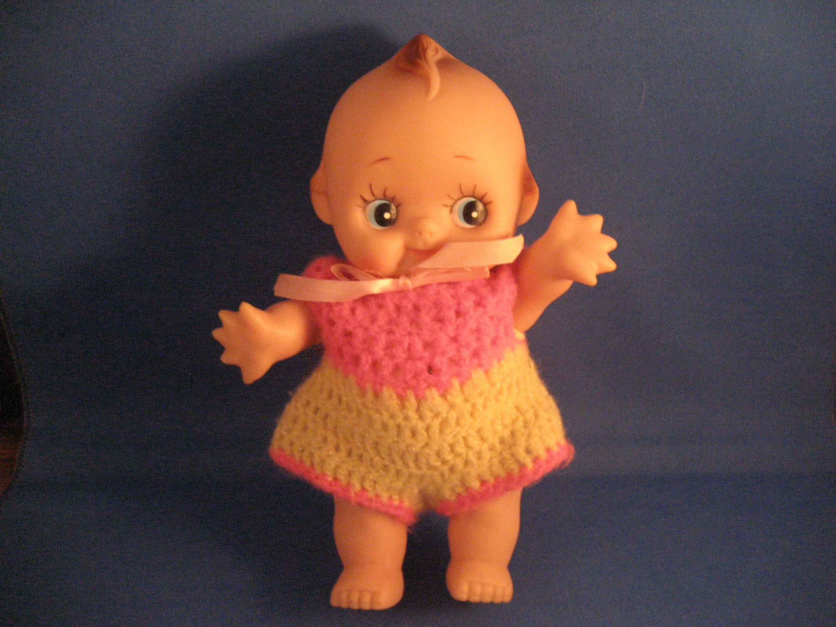 Cupie Doll with Crocheted Outfit