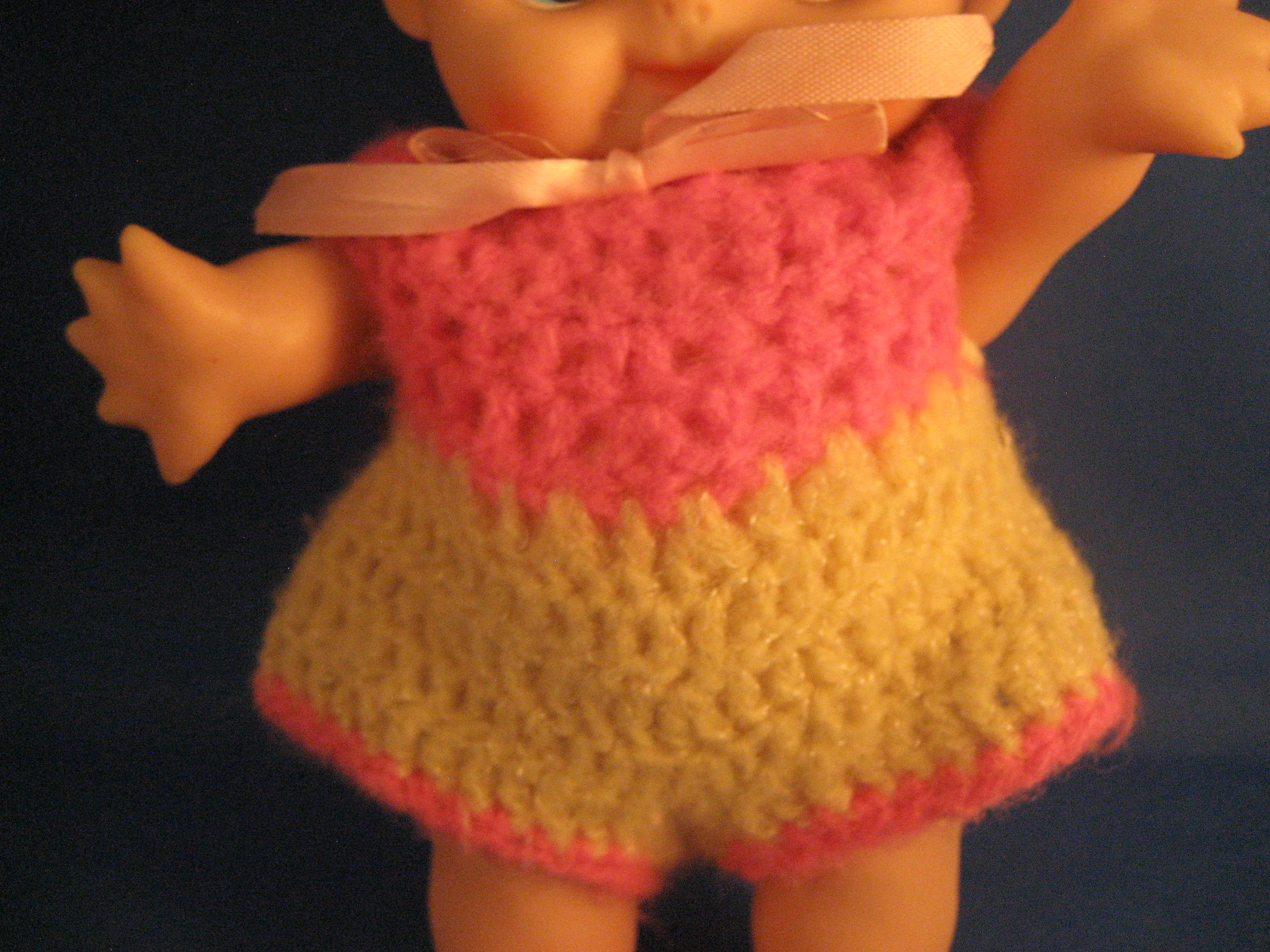 Cupie Doll with Crocheted Outfit