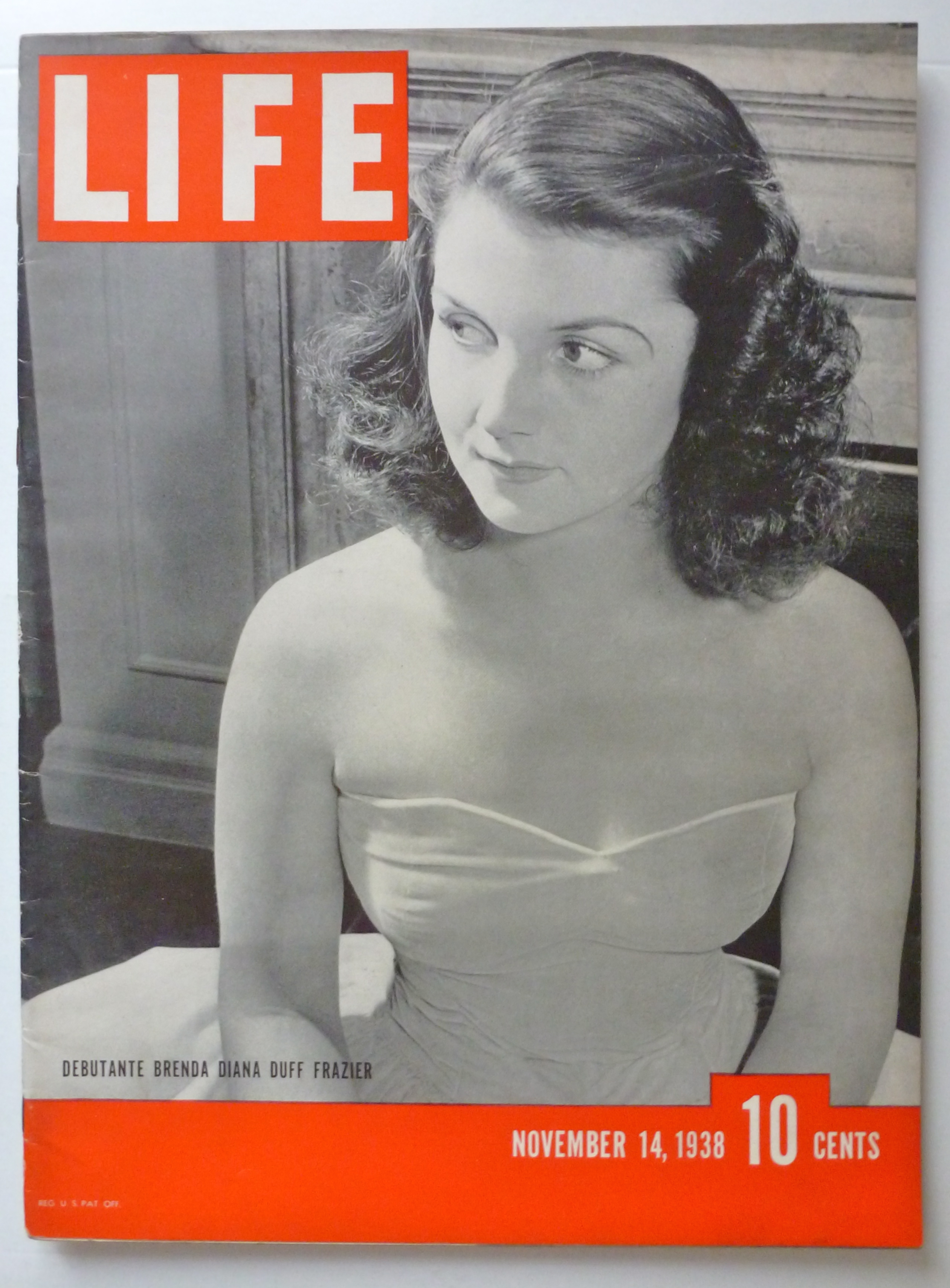 Life Magazine November 14, 1938 Brenda Diana