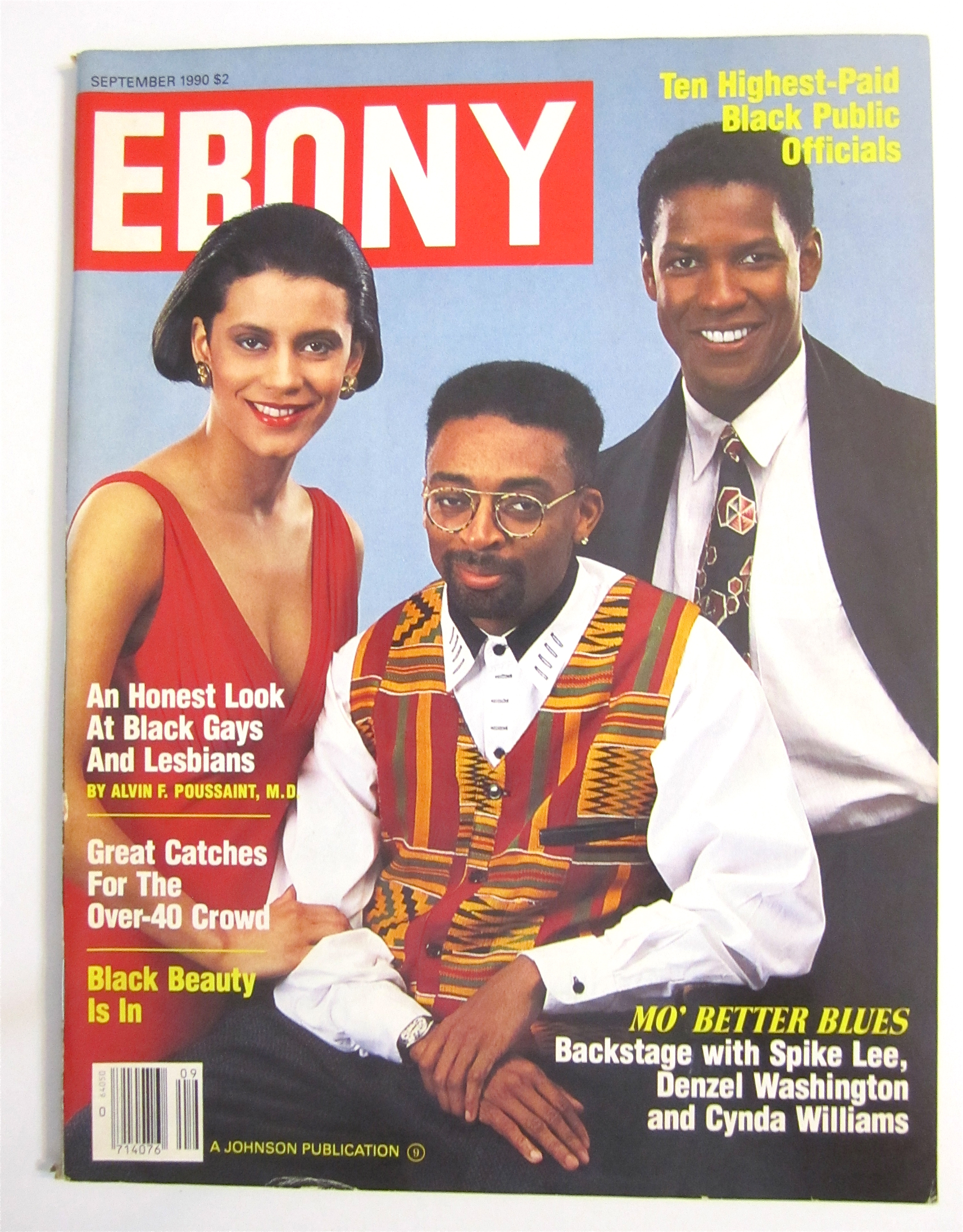 Ebony Magazine September 1990 Lee, Washington & William