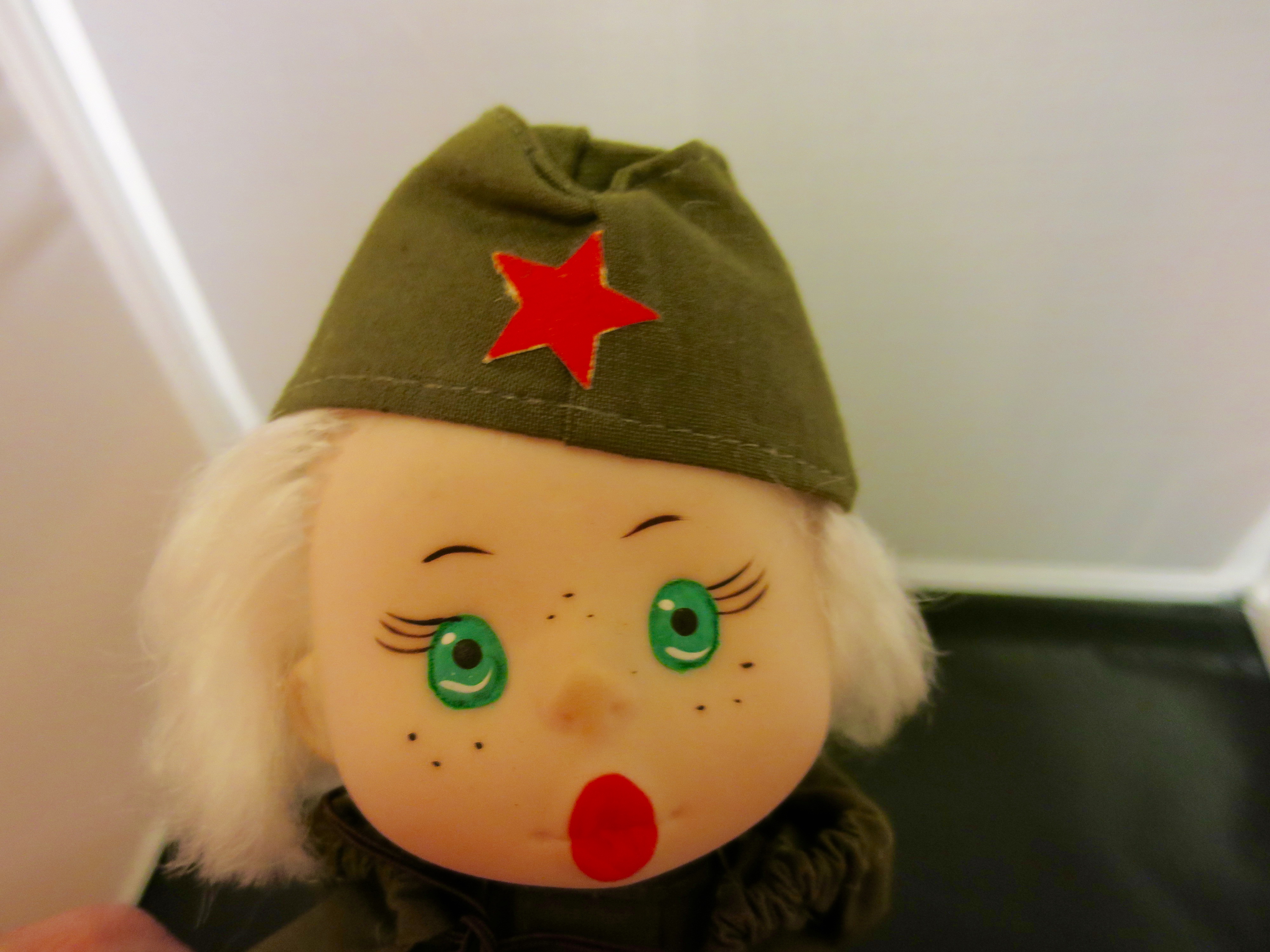 Mockobcrat Russsian Russia Military Doll 12 inch