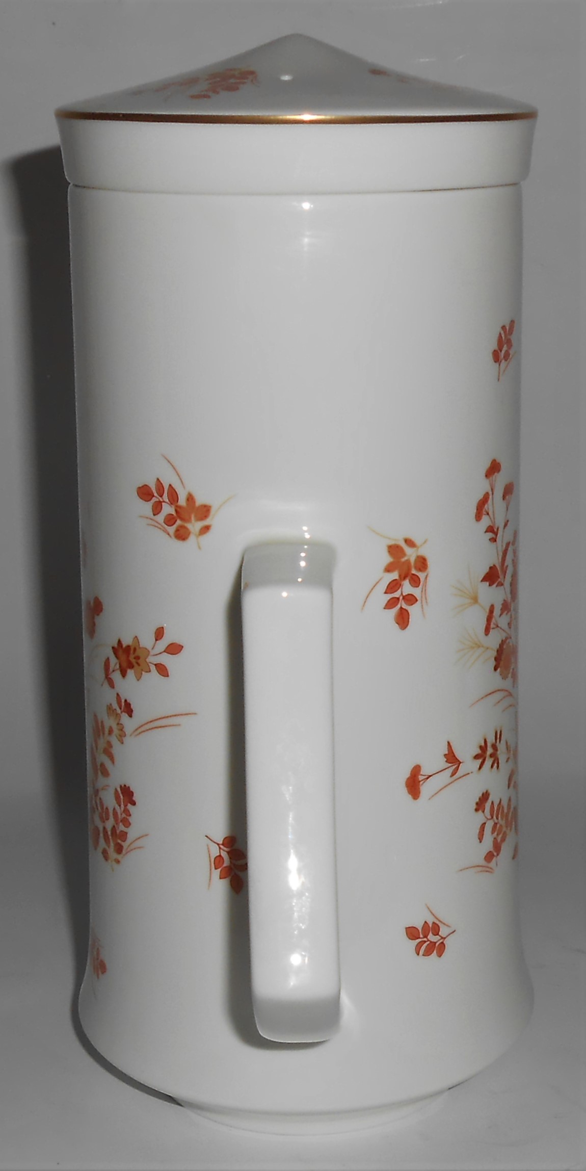 Mikasa Bone China Eastwind w/Gold Coffee Pot