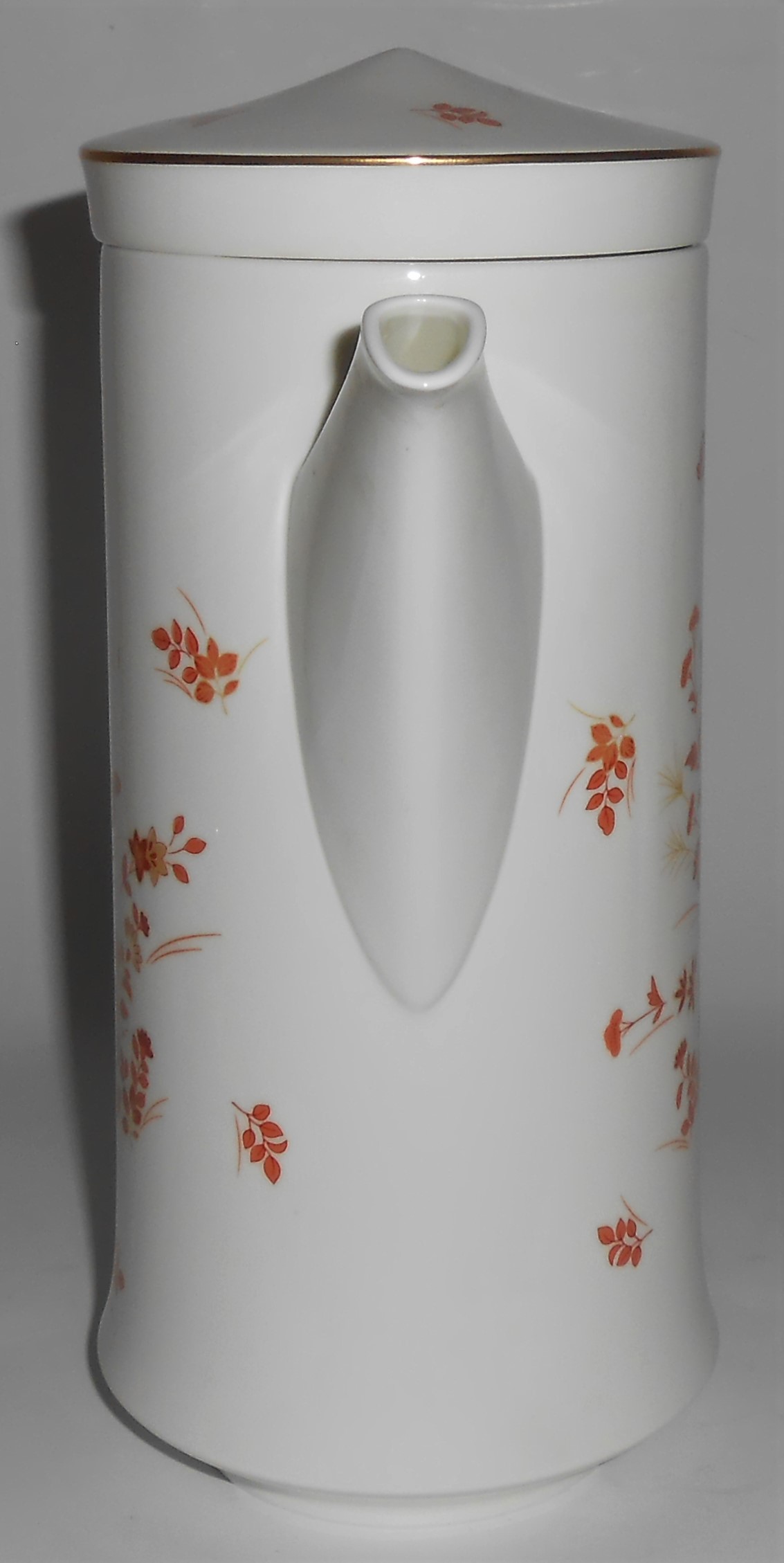 Mikasa Bone China Eastwind w/Gold Coffee Pot