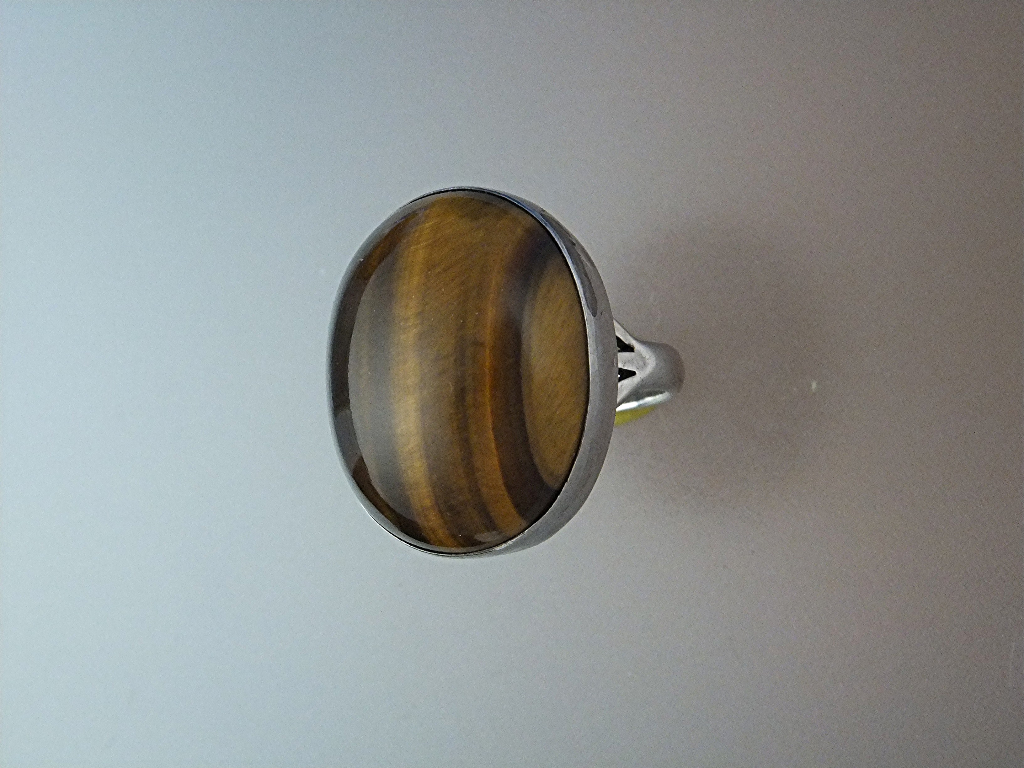 Ring Tigereye Sterling Silver Large