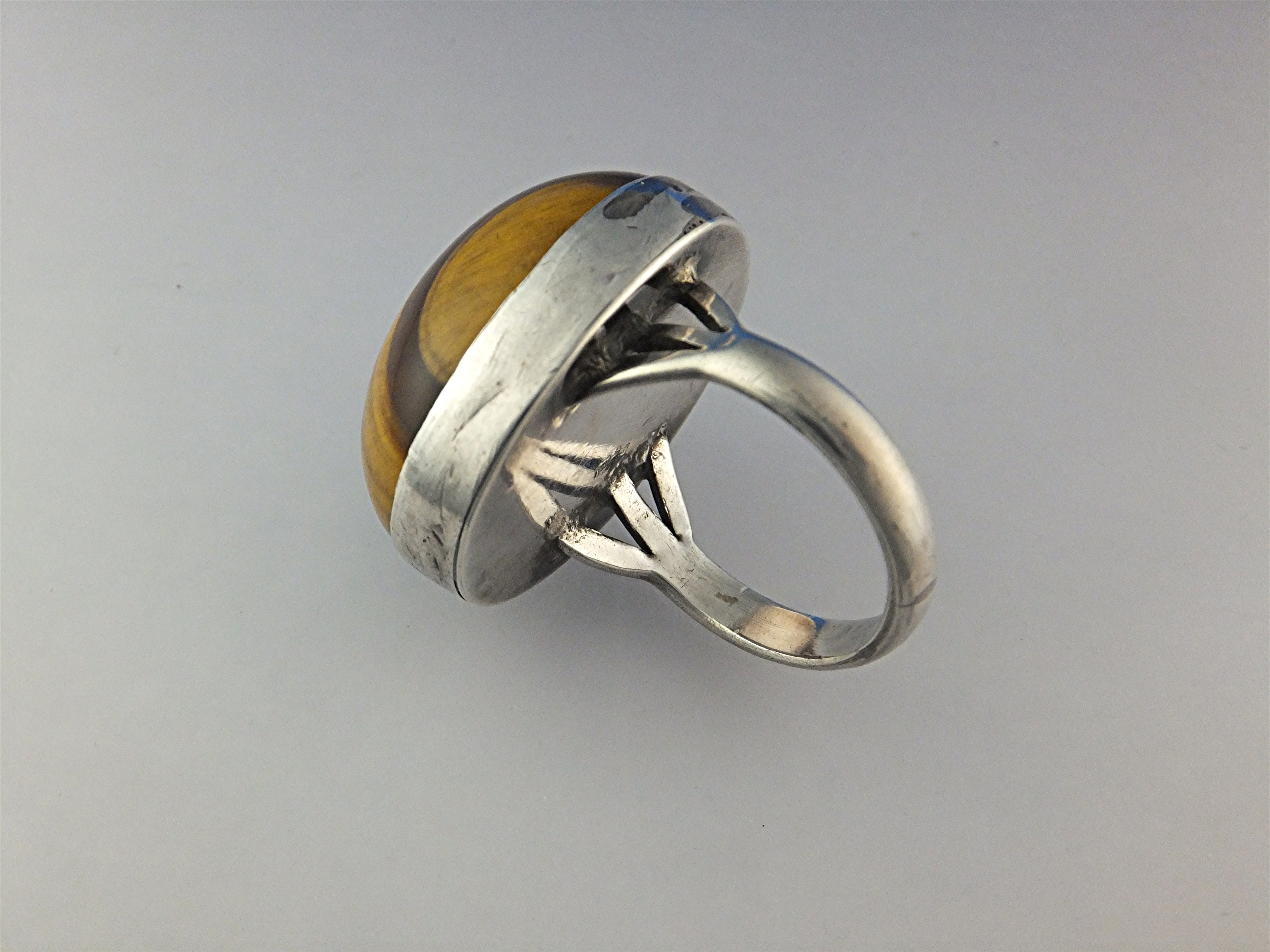 Ring Tigereye Sterling Silver Large