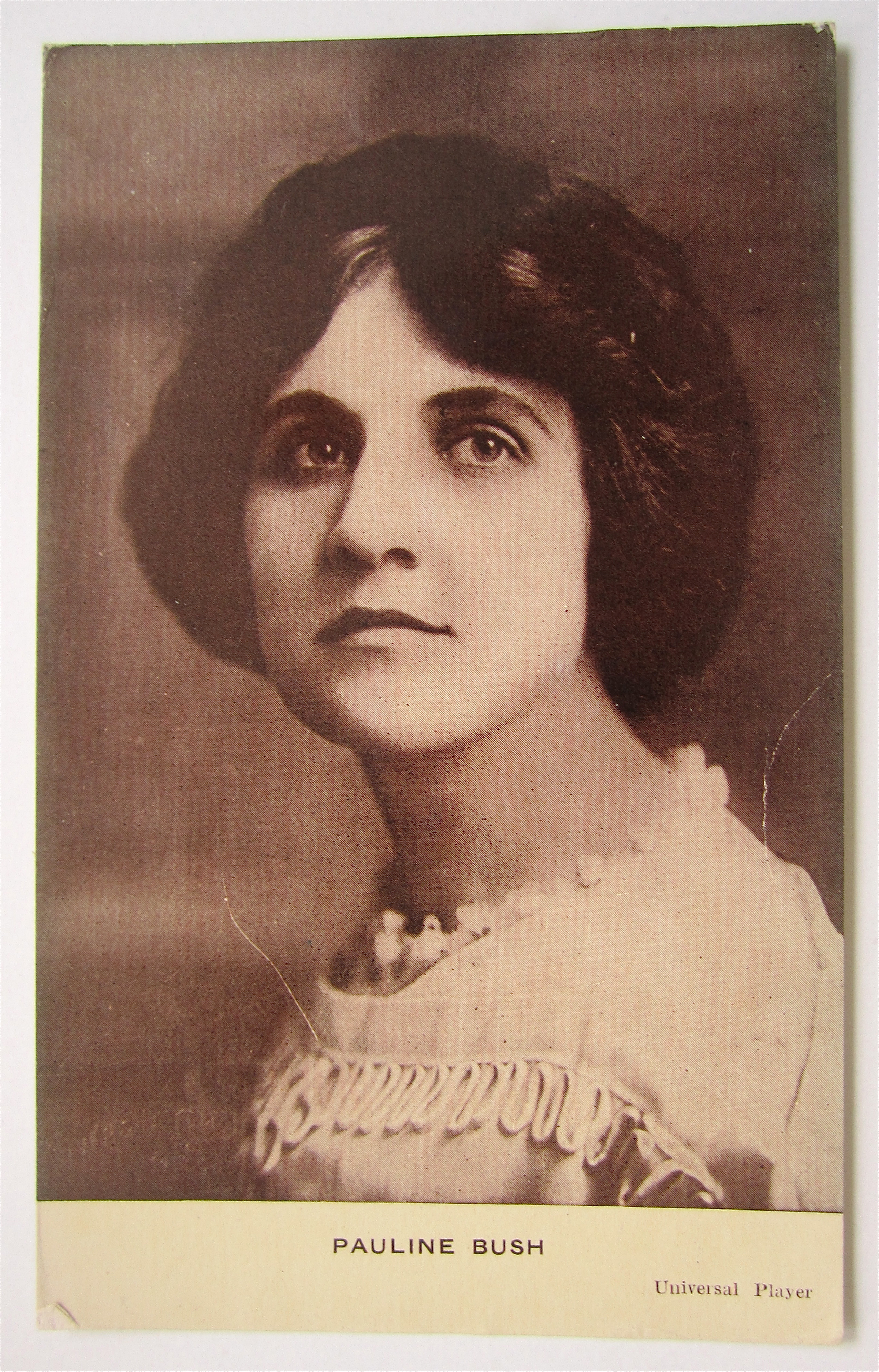 Pauline Bush Postcard (American Silent Film Actress)