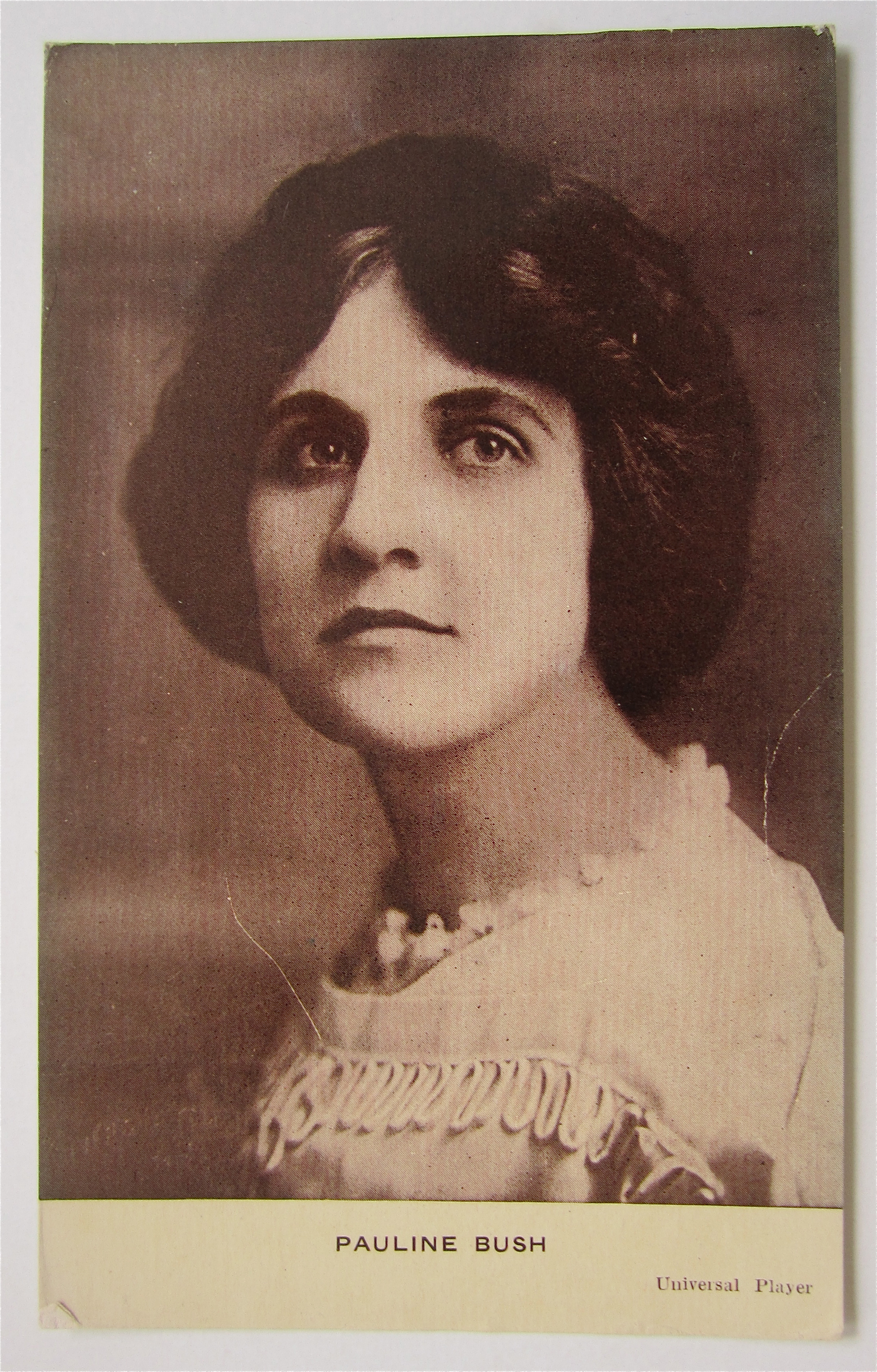 Pauline Bush Postcard (American Silent Film Actress)