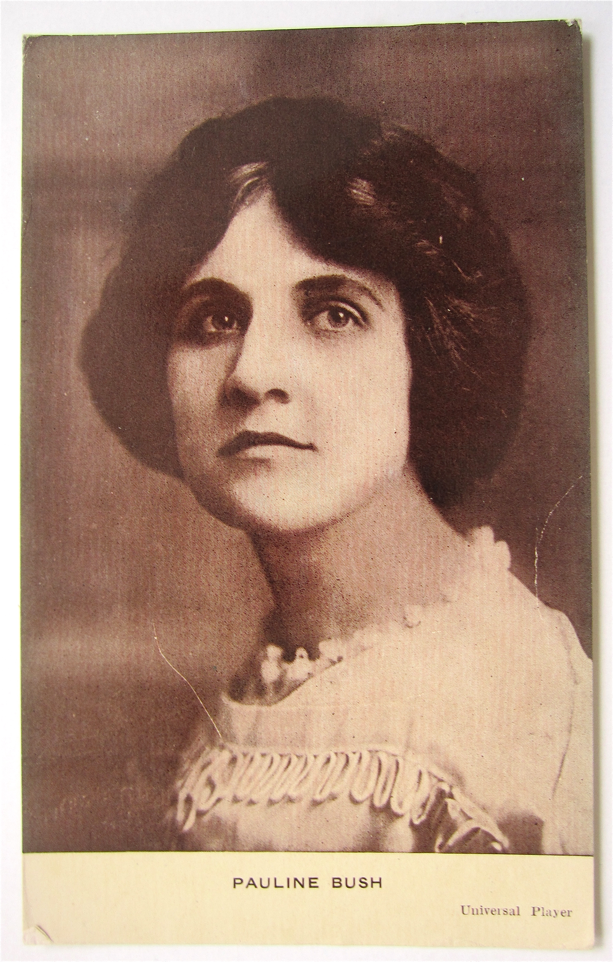 Pauline Bush Postcard (American Silent Film Actress)
