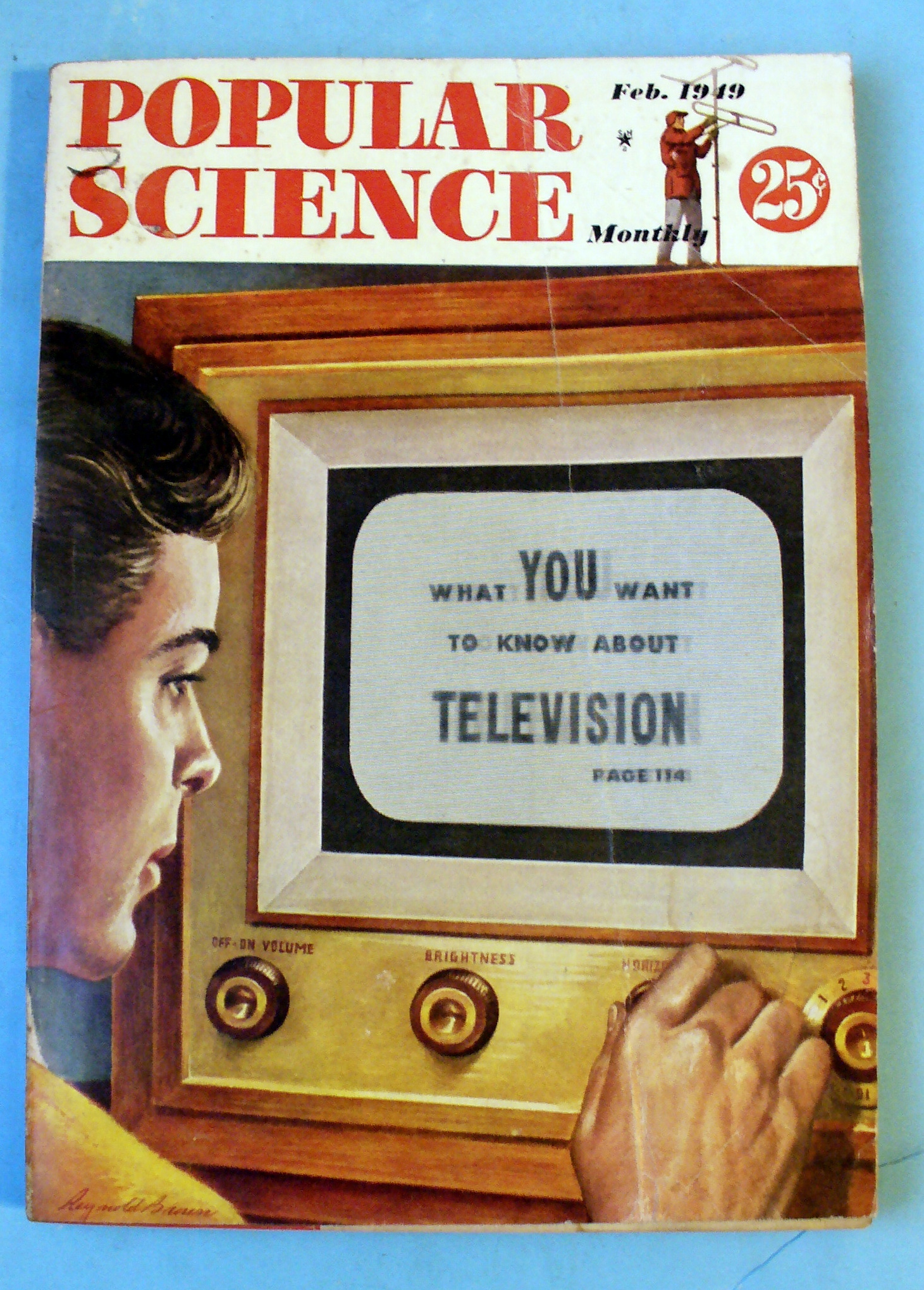 Popular Science-February 1949-Television